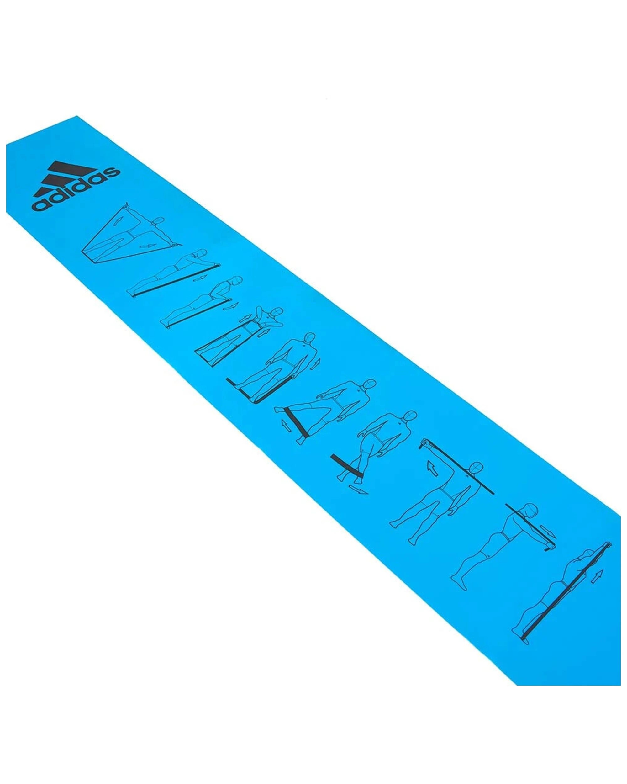 9 Adidas Training Bands 2 Pack Latex Two Resistance Levels For Strength And Rehab - Multi, 9 of 9