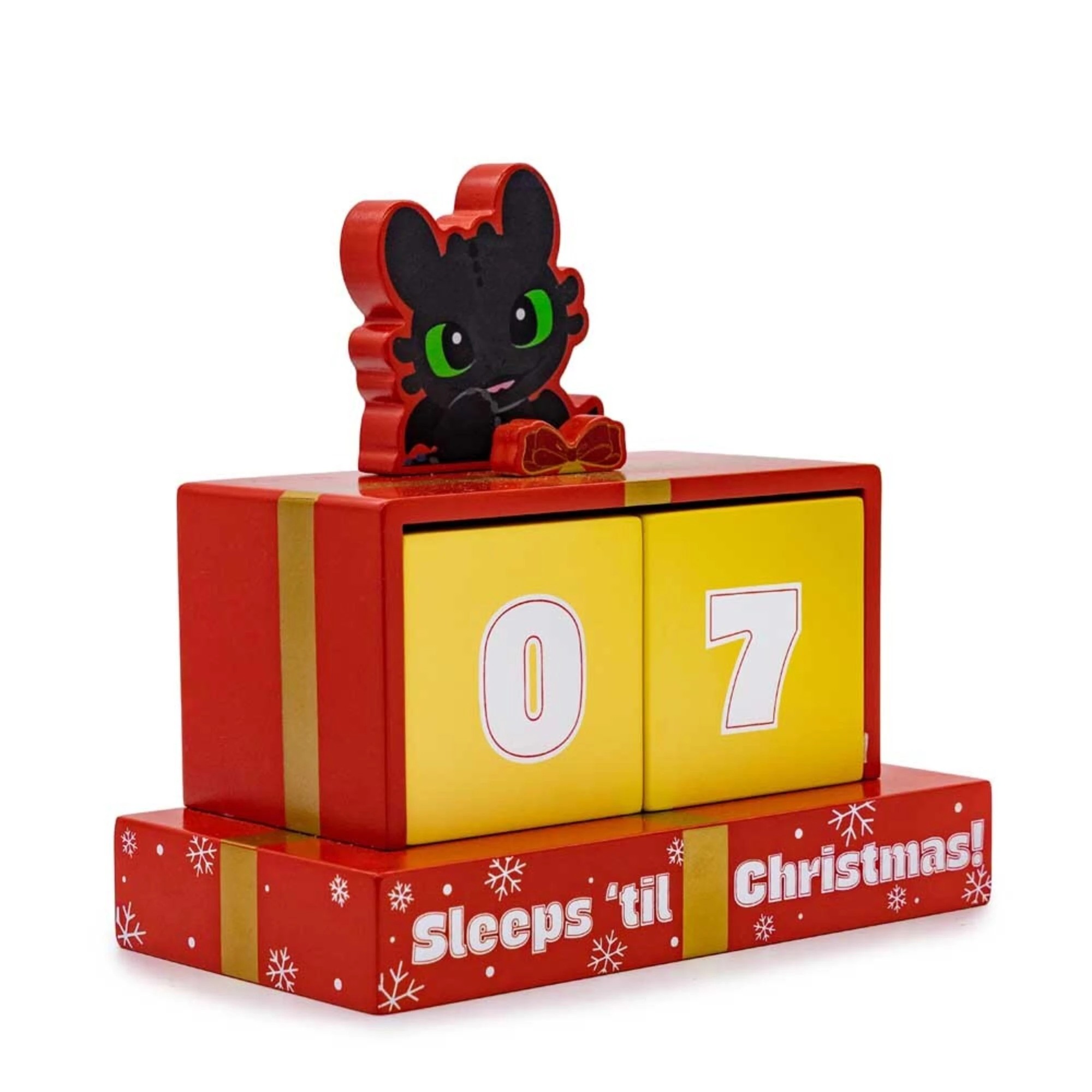 1 How to Train Your Dragon - Toothless Christmas Countdown Decoration, 1 of 3