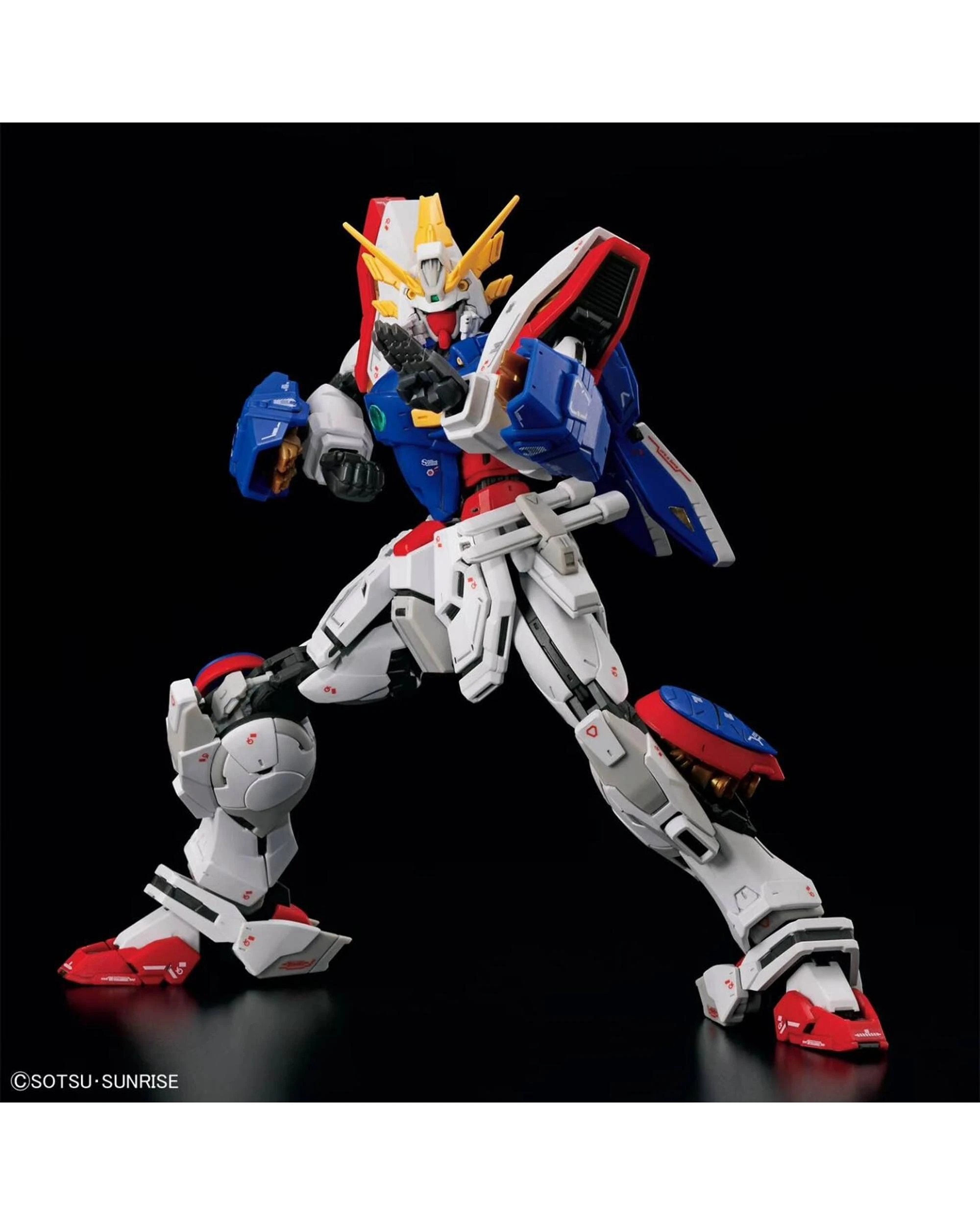 7 Bandai Gundam Real Grade Shining Gundam 1/144 Scale Model Kit, 7 of 10
