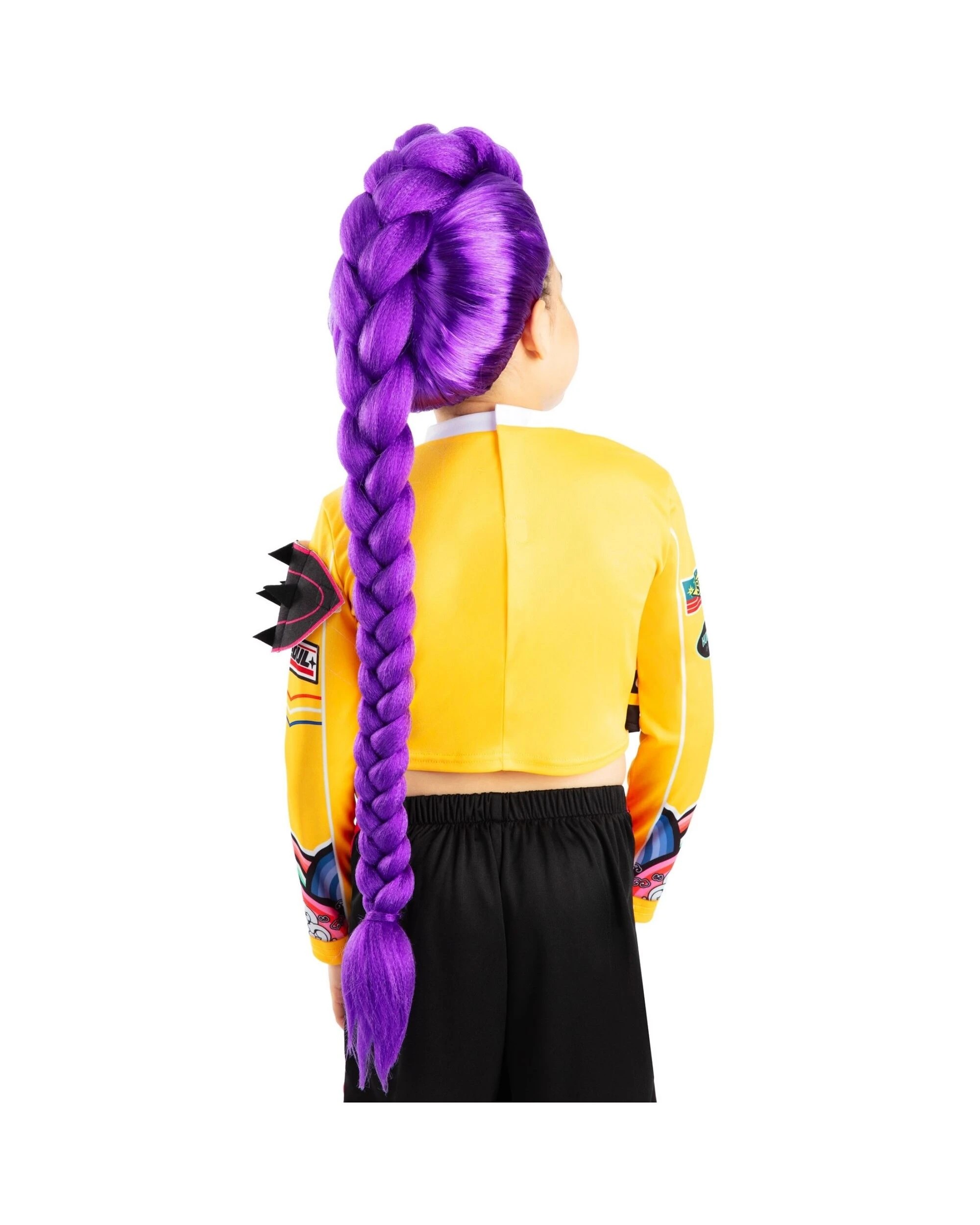 2 Rubies Kids K Pop Demon Hunters Rumi Wig - One Size - Purple, 2 of 5