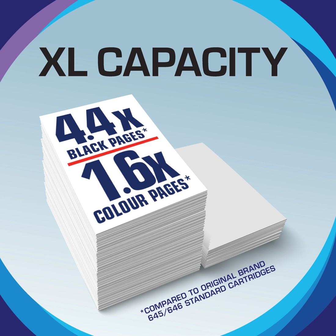 4 3 Pack Calidad High Capacity VPH 855 Ink Cartridges, 4 of 7