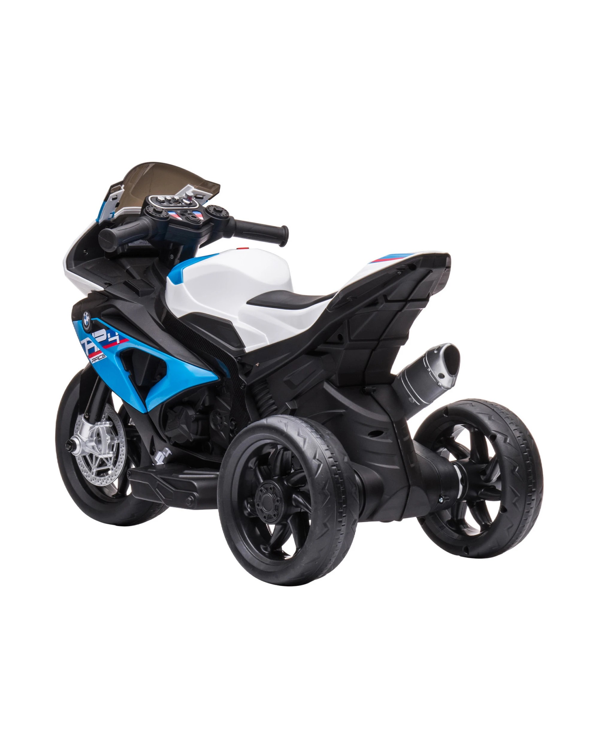 9 Kahuna BMW HP4 Race Kids Toy Electric Ride On Motorcycle - Blue, 9 of 10