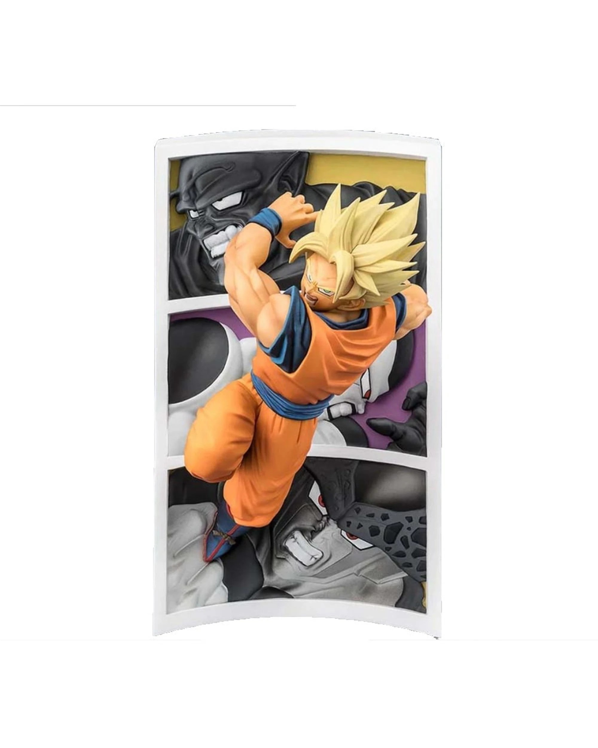 1 Tamashii Nations FiguartsZero Extra Battle Dragon Ball Z Super Saiyan Son Goku Figure, 1 of 8