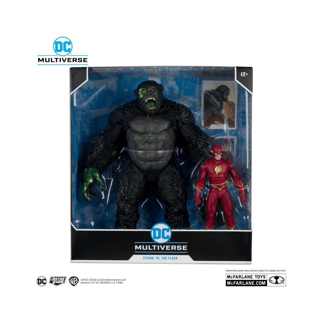 9 McFarlane Toys DC Multiverse Titano VS The Flash 7 inch Action Figure with Megafig 2 Pack, 9 of 10