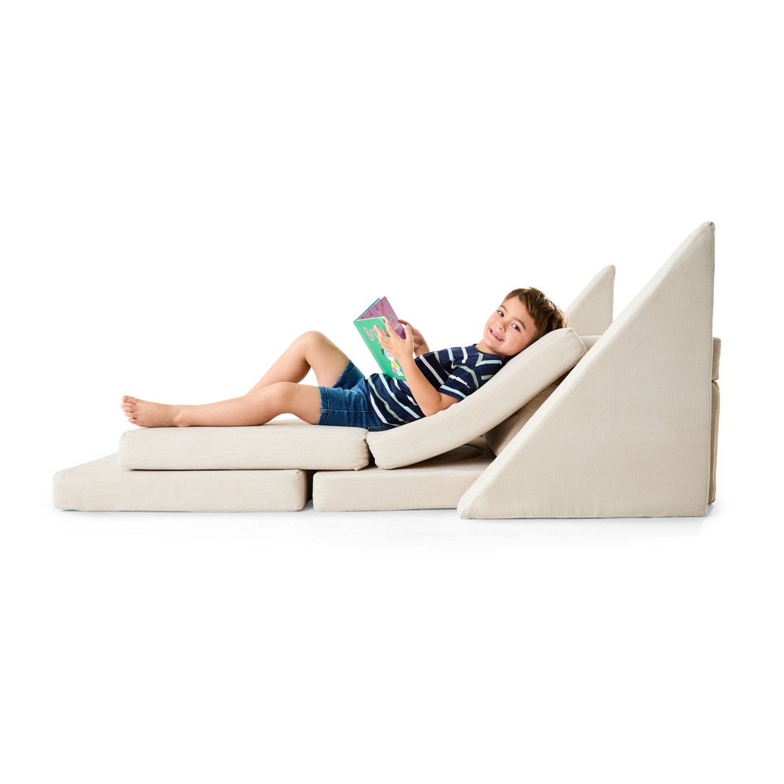 3 15 Piece Large Play Couch - Grey, 3 of 10