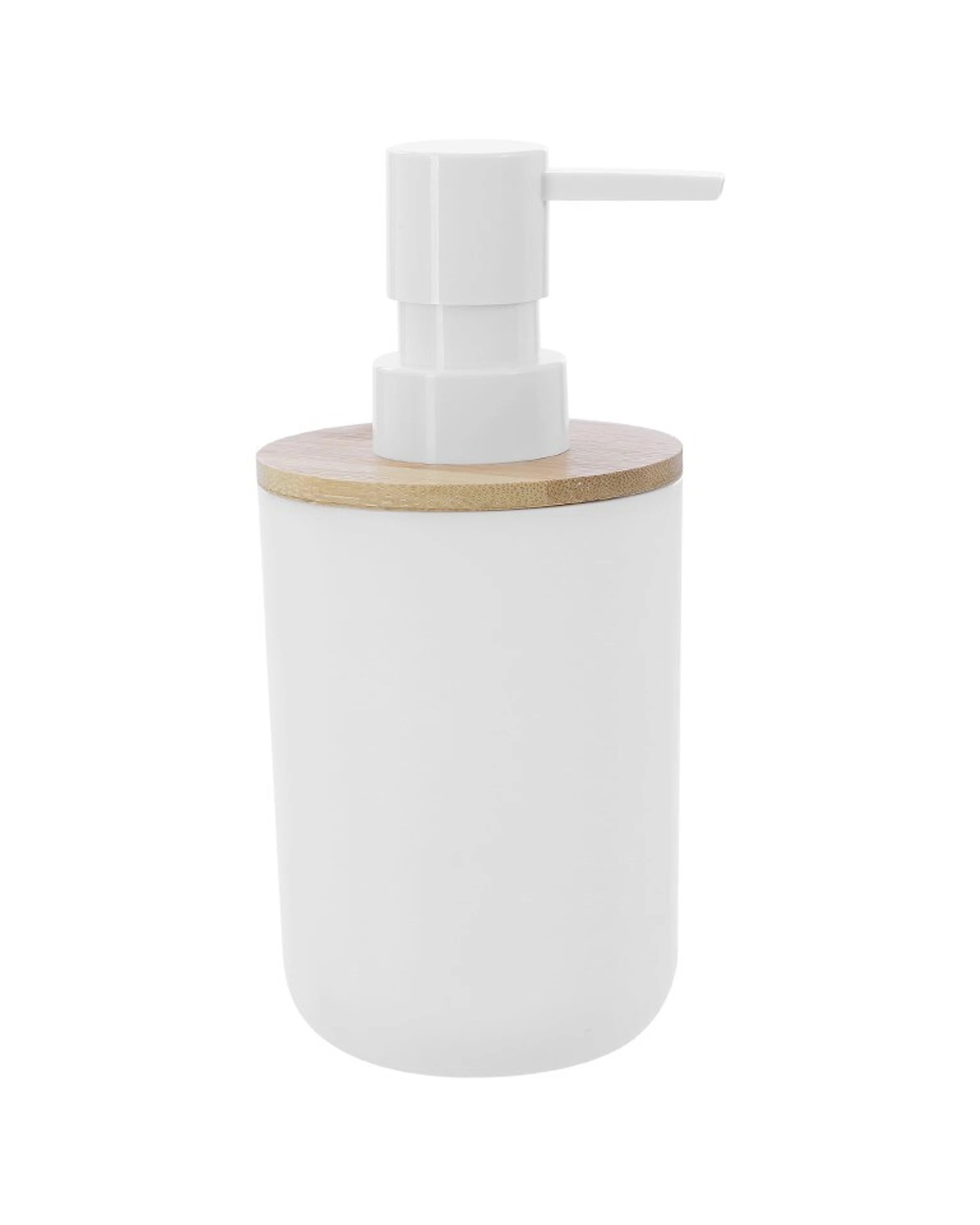 1 Boxsweden Bano Soap Dispenser 330ml Bamboo Top 7.5x7.5x16cm Bpa Free Assorted
 - Multi, 1 of 5
