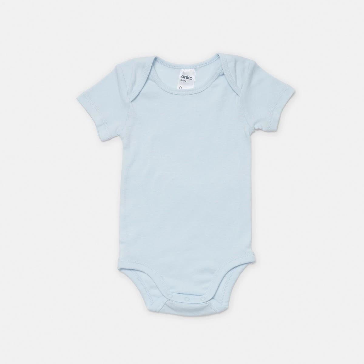7 5 Pack Short Sleeve Bodysuits BLUE MULTI PACK, 7 of 8