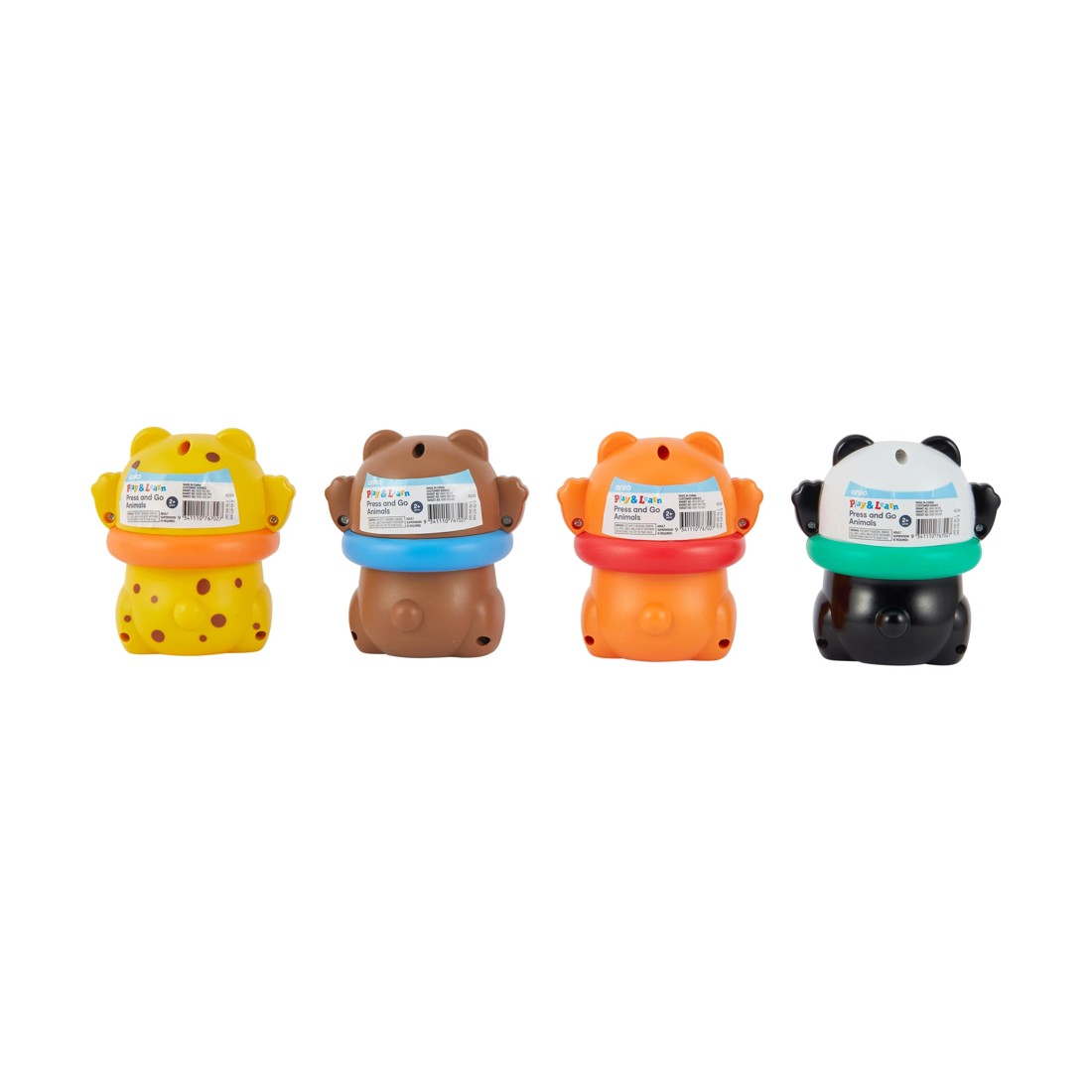7 Press and Go Animal Toy - Assorted, 7 of 7