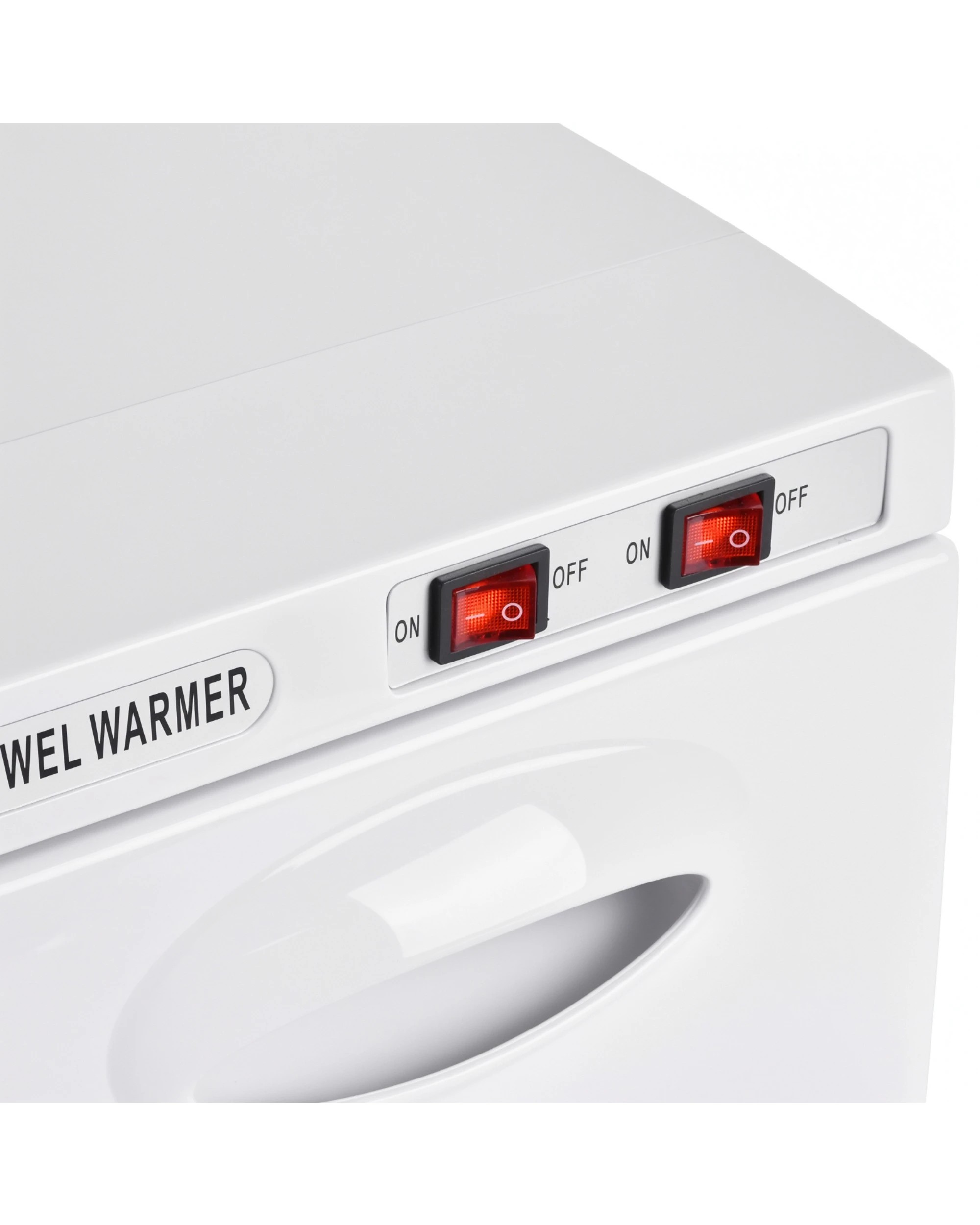 3 Advwin 8L Hot Towel Warmer Cabinet with Stainless Steel Rack Fast Heating for Beauty Salon Home Massage - White, 3 of 5