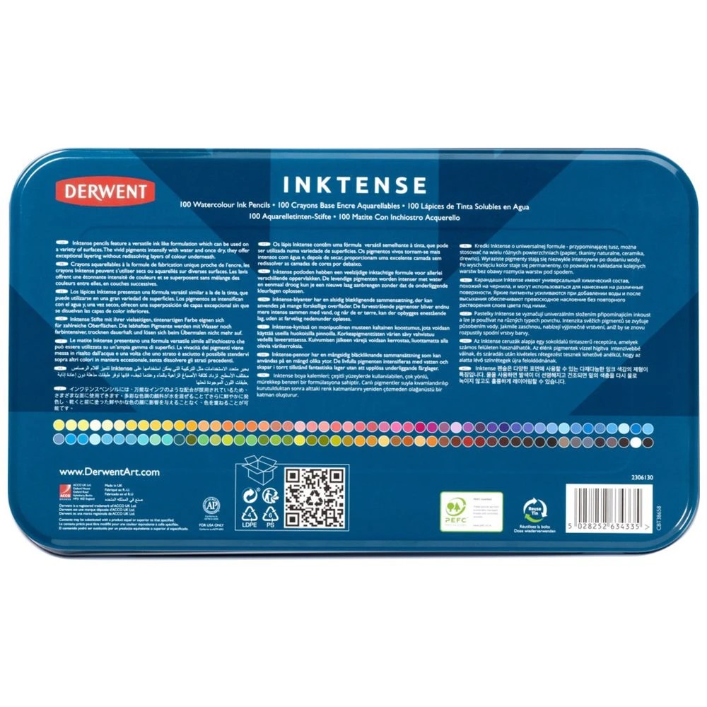 5 Derwent Inktense Pencils 100 Pack, 5 of 5