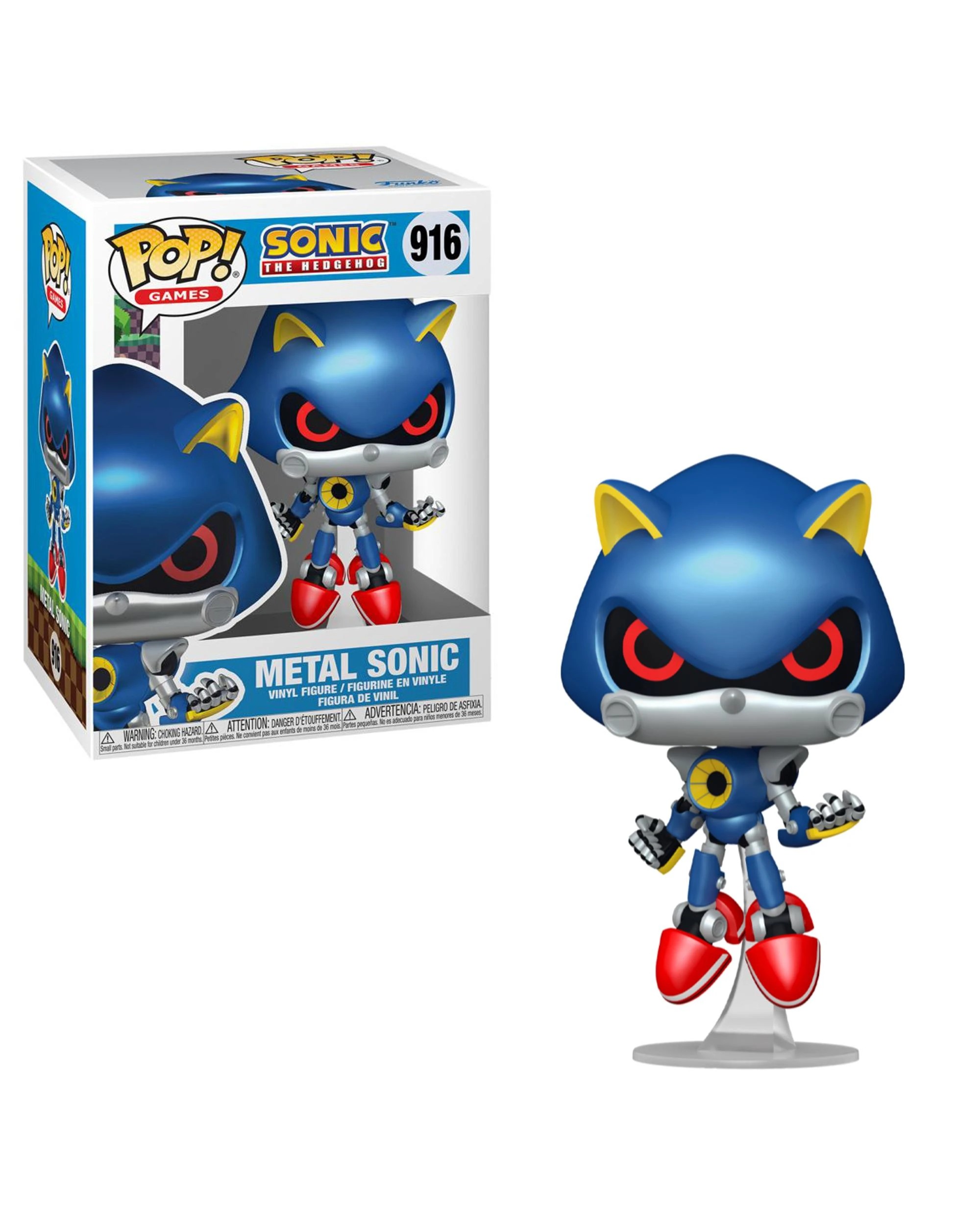 1 Sonic The Hedgehog Metal Sonic Funko POP! Vinyl, 1 of 1