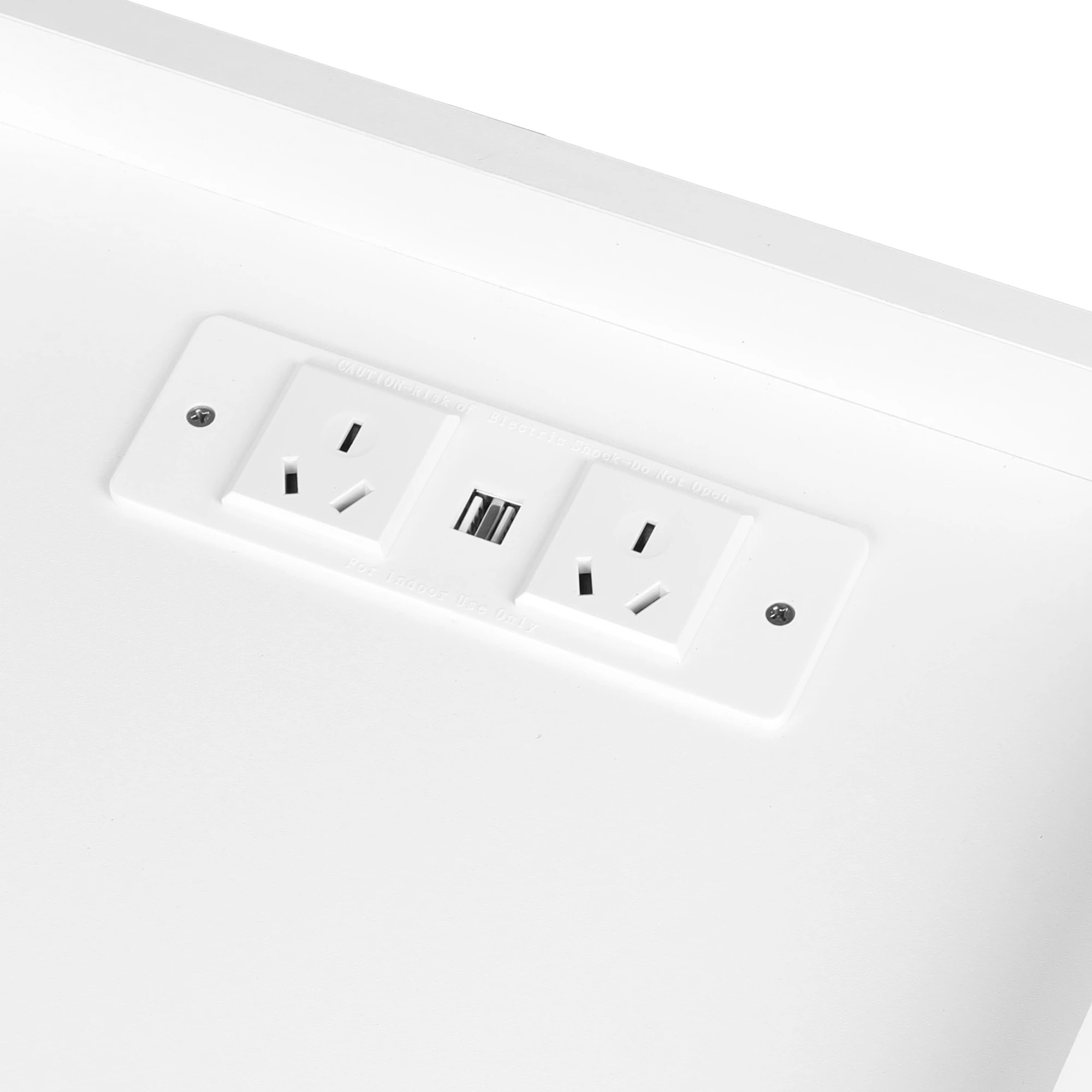 6 Levede Led Bedside With Charging Station White, 6 of 6
