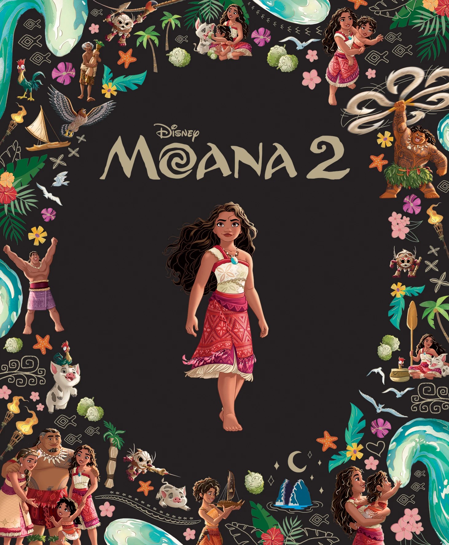 1 Disney Moana 2 - Book, 1 of 1