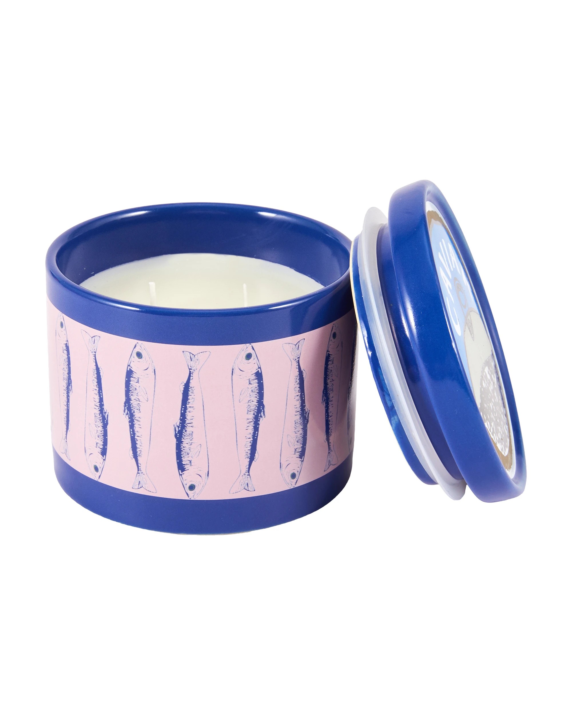 5 Caviar Tin Ceramic Candle, 5 of 6