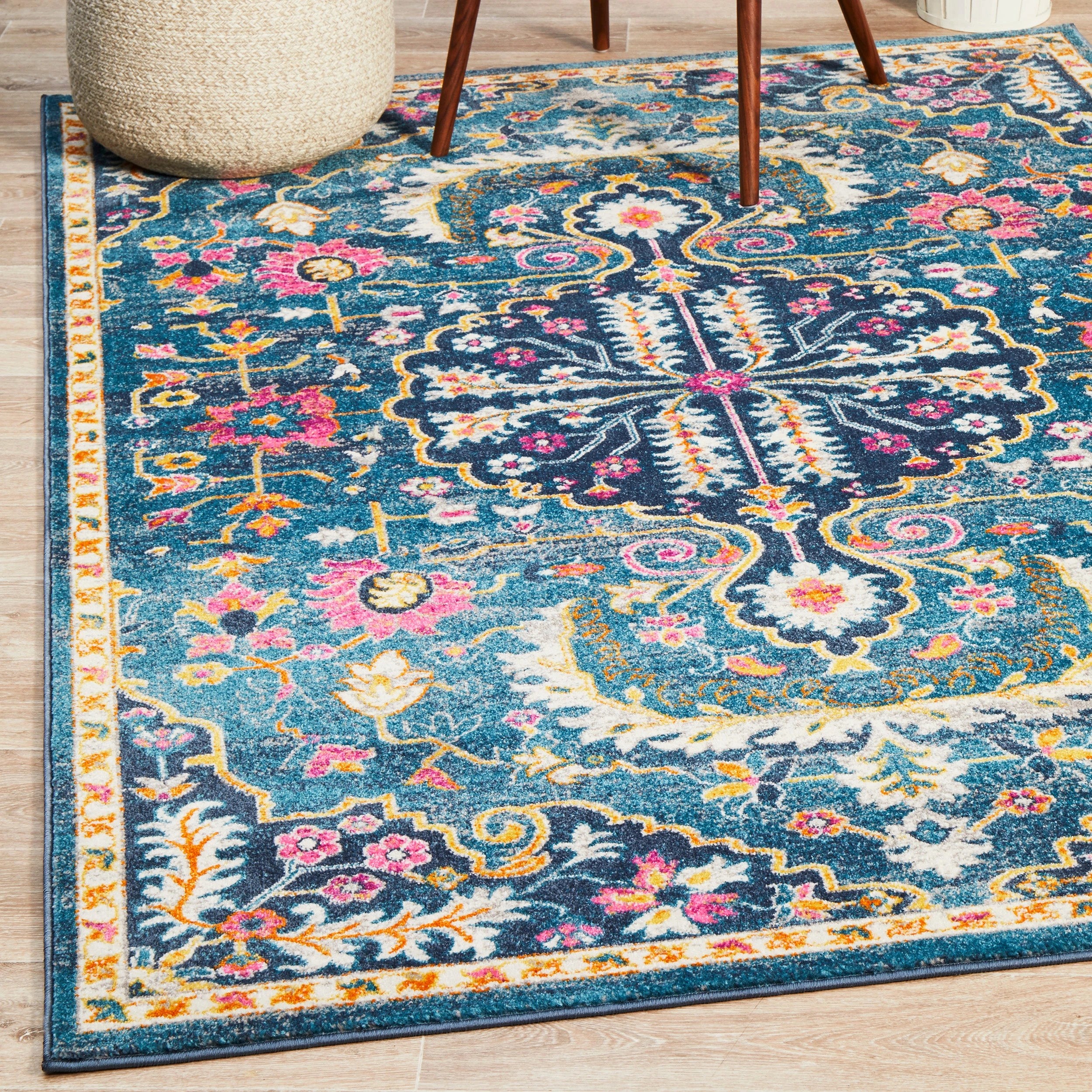 2 Common Ground Rugs Atlas 209 290x200cm - Blue, 2 of 7