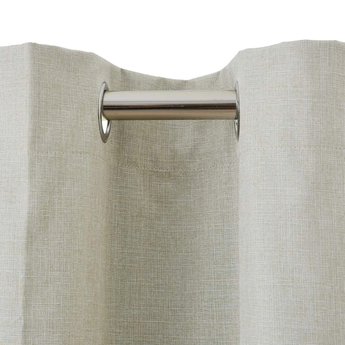 3 Monaco Blockout Curtain - Natural - 120cm x 213cm, 3 of 7