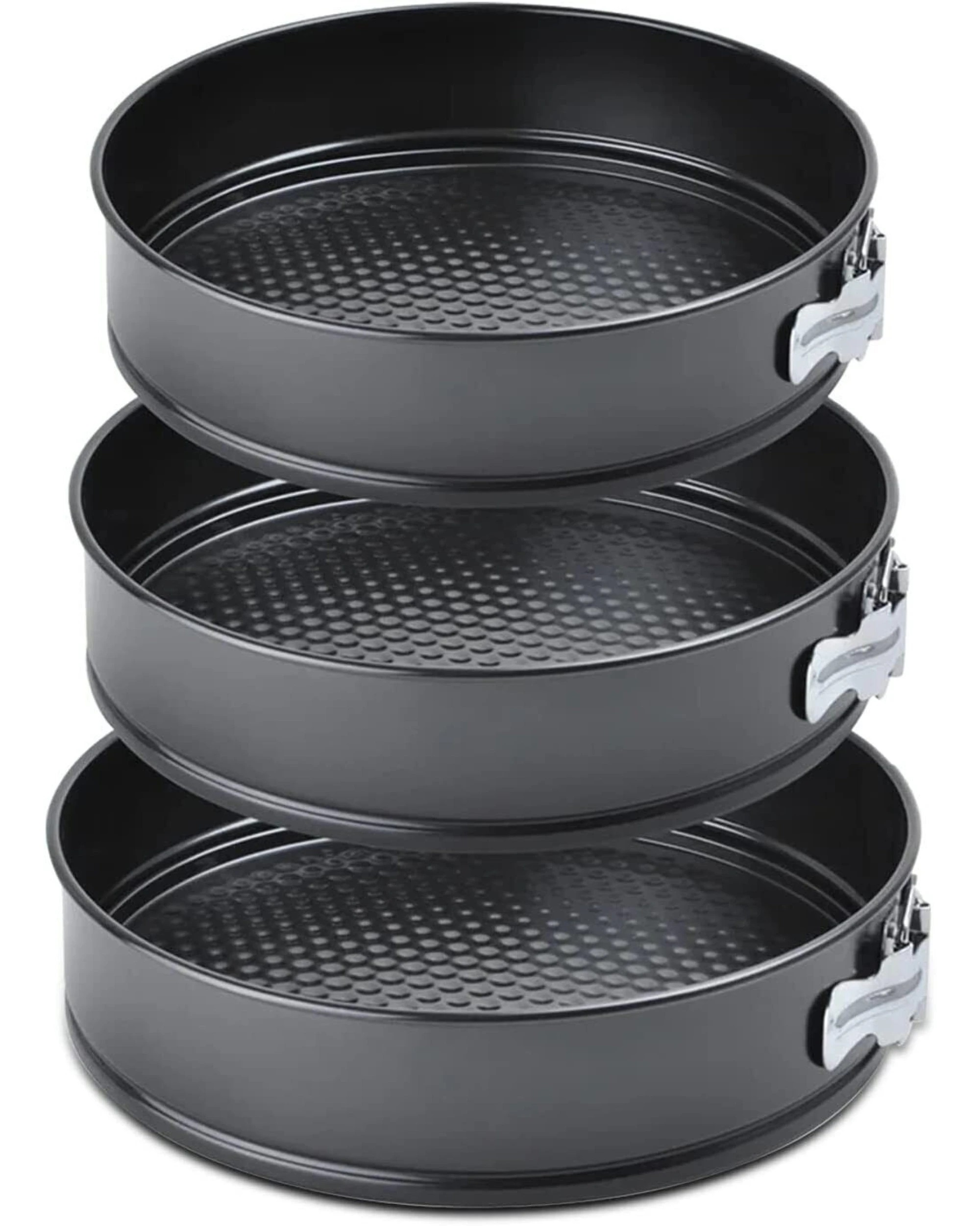 1 BR Home 3pcs Cake Mould Set Bottom Bakeware Kit, 1 of 4