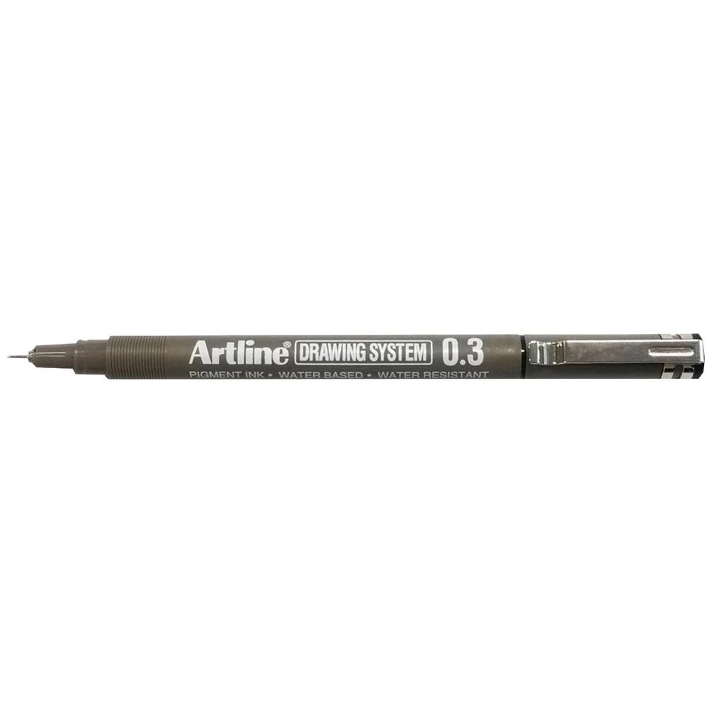 1 Artline 233 Drawing System Pen 0.3mm Black, 1 of 2