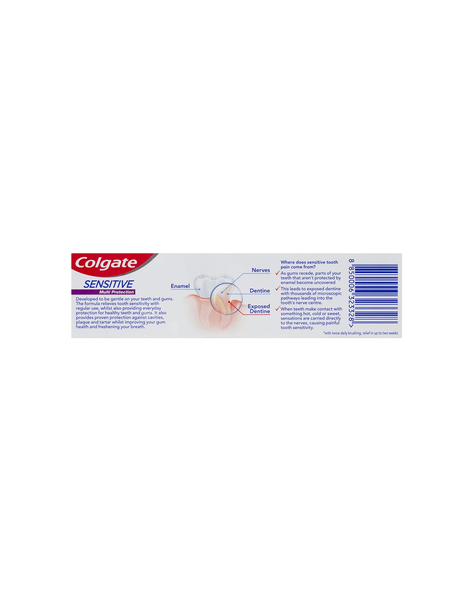 4 Colgate 3PK Toothpaste Sensitive Protection 110g - Multi, 4 of 5