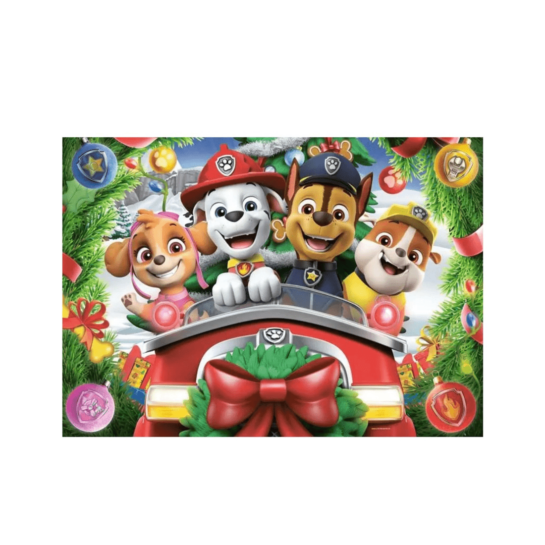 2 Ravensburger Paw Patrol Christmas 24 Piece Giant Jigsaw Puzzle, 2 of 2