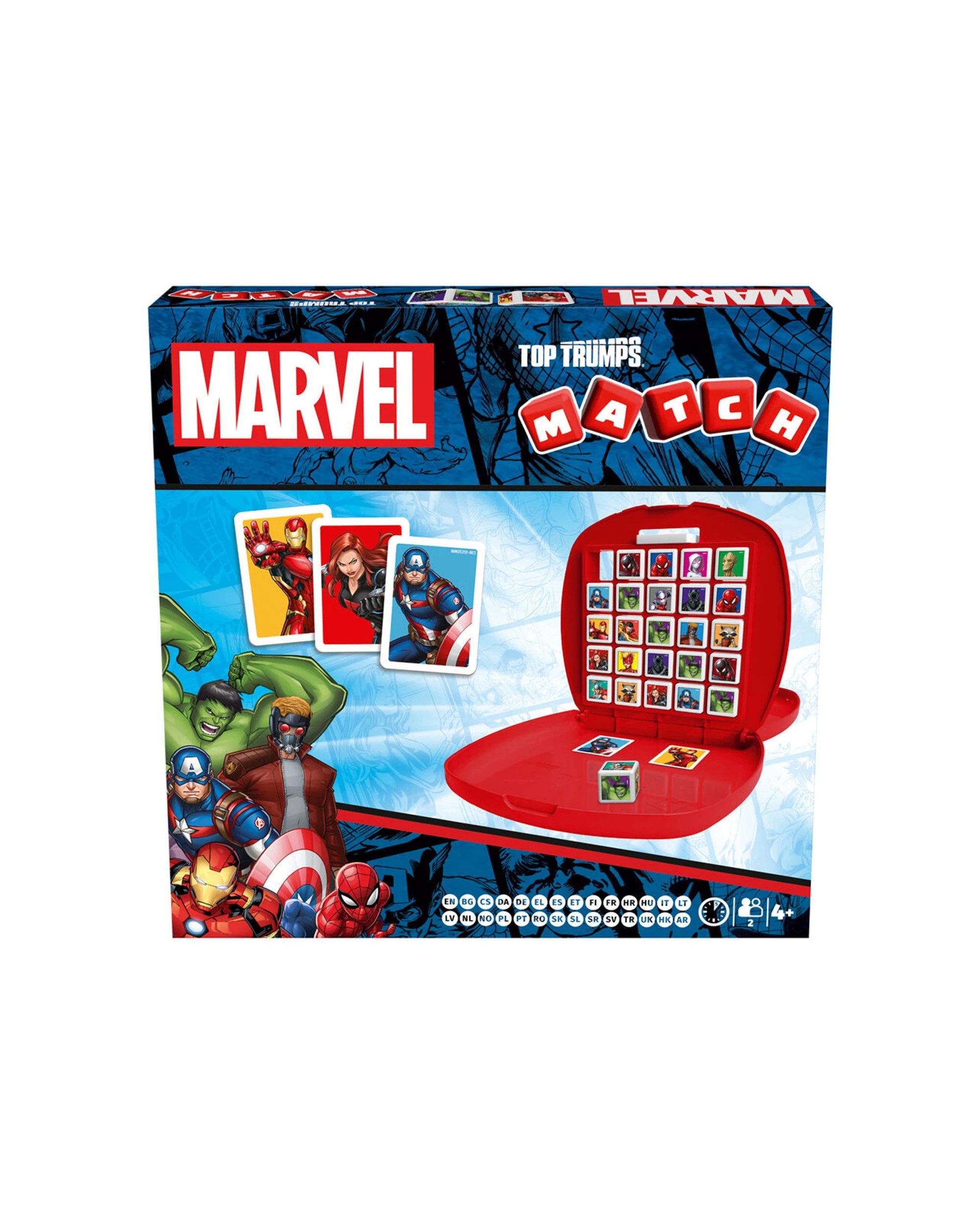 1 TOP TRUMPS Marvel Universe Edition 2025 Refresh Match Card Game - Multi, 1 of 7