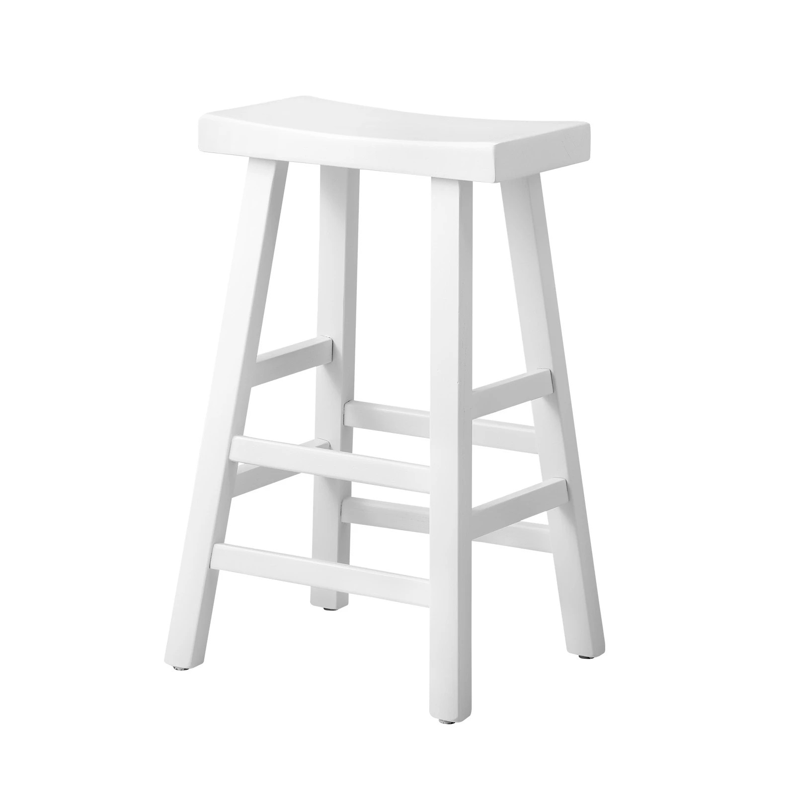 7 Oikiture 1x Bar Stools - White, 7 of 9