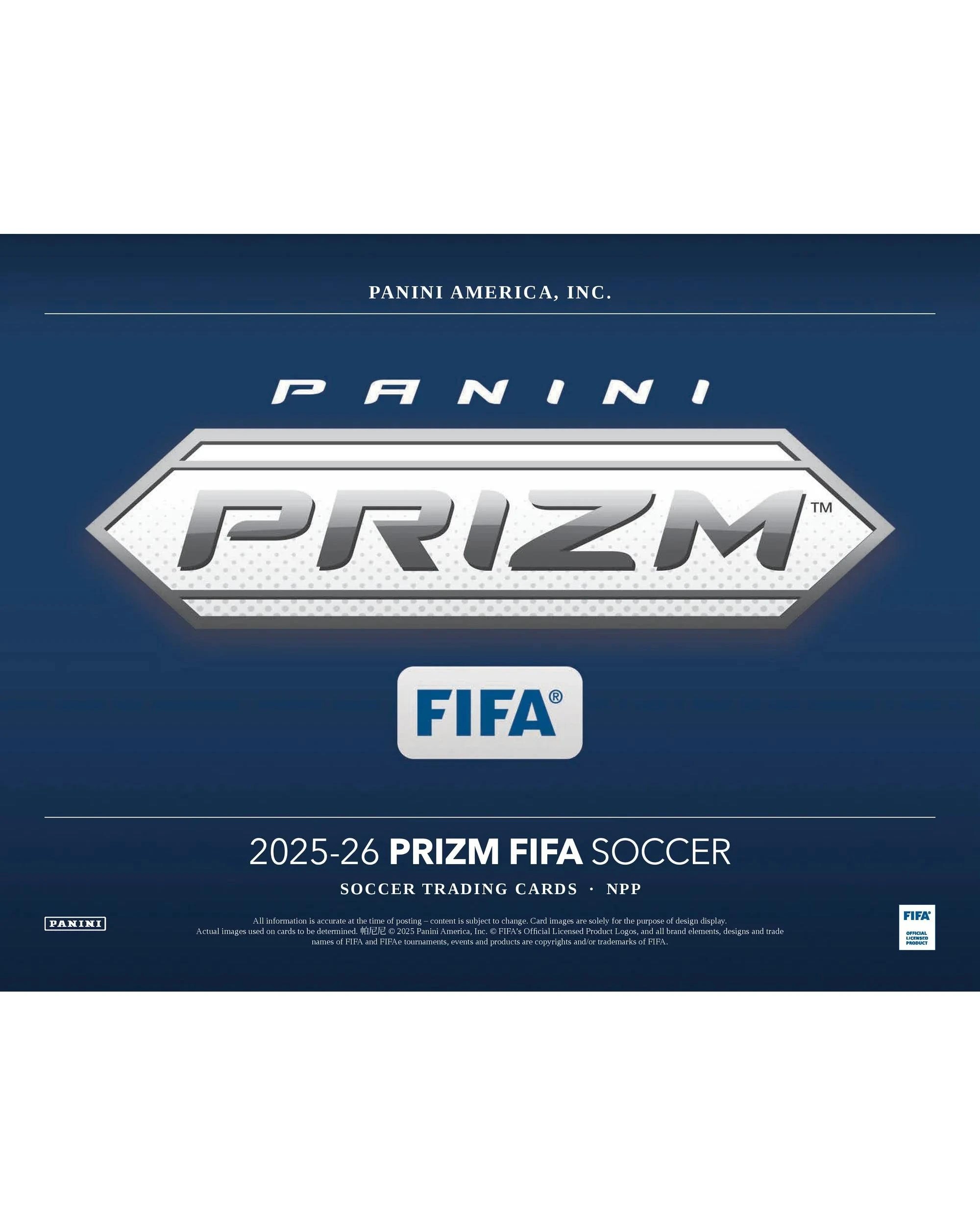 2 Panini 2025/2026 Prizm FIFA Soccer Blaster Box, 2 of 6