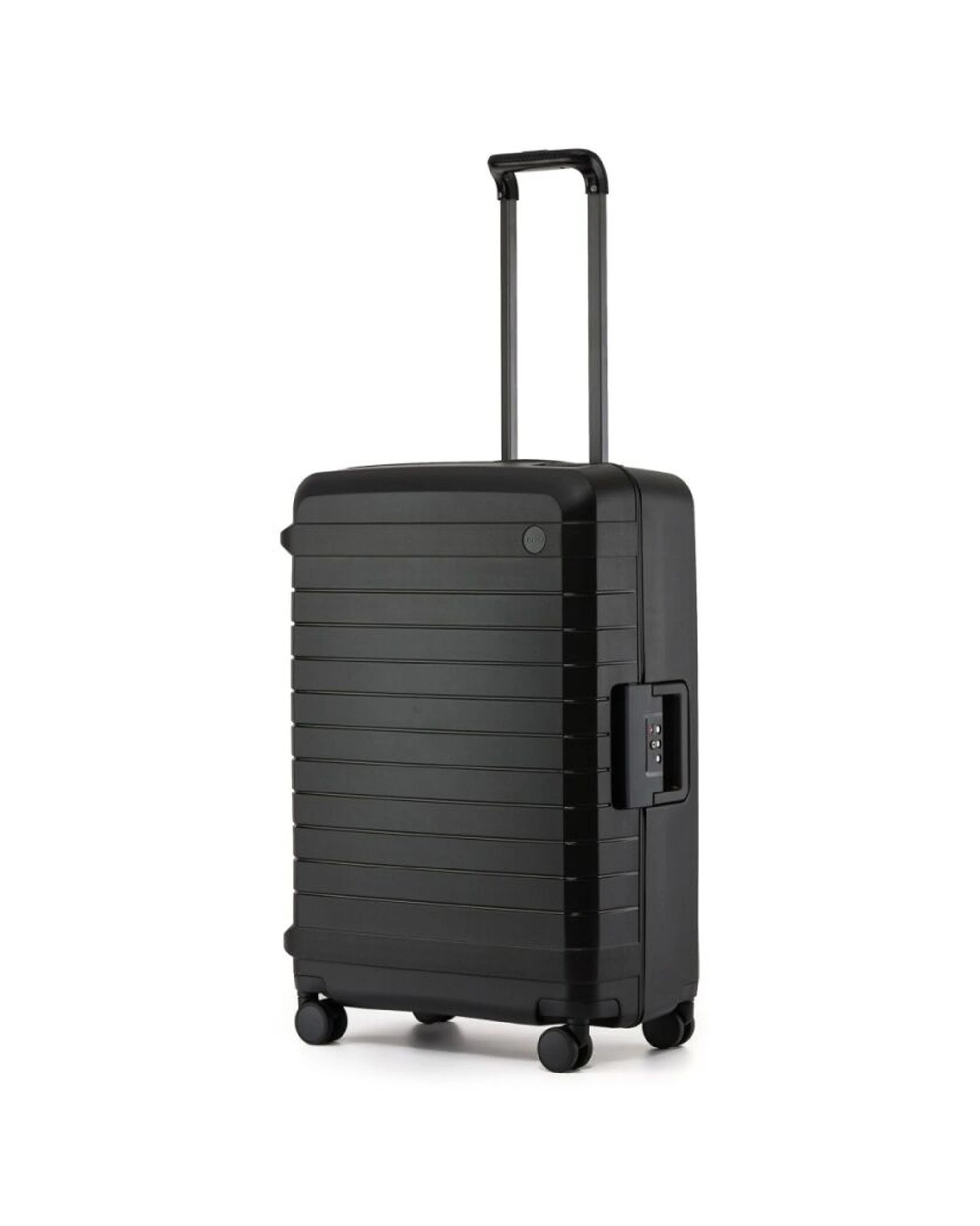 1 Tosca Vault Hard Shell Medium Travel Luggage Suitcase Lockable - Black, 1 of 3