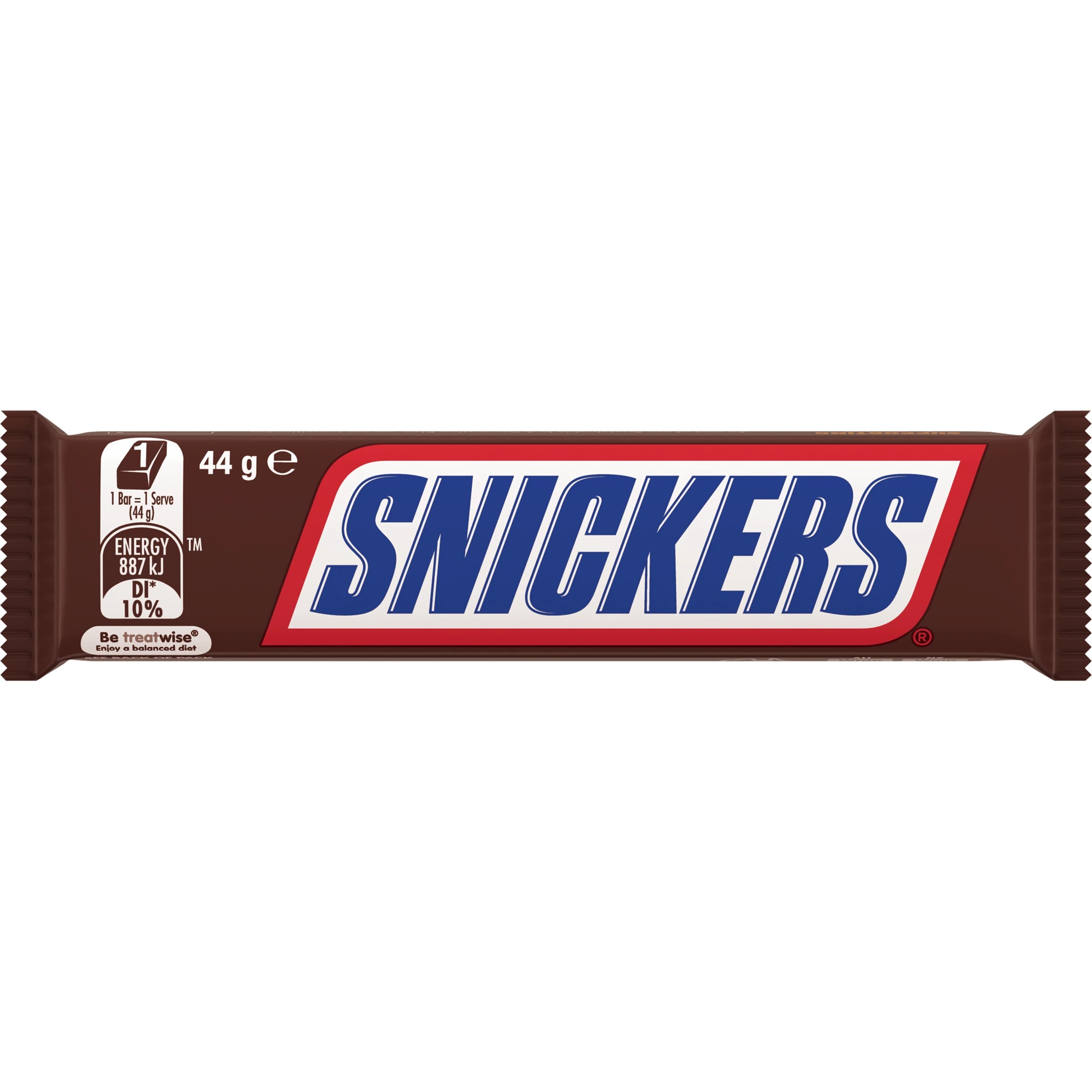 1 Snickers Chocolate Bar 44g, 1 of 6