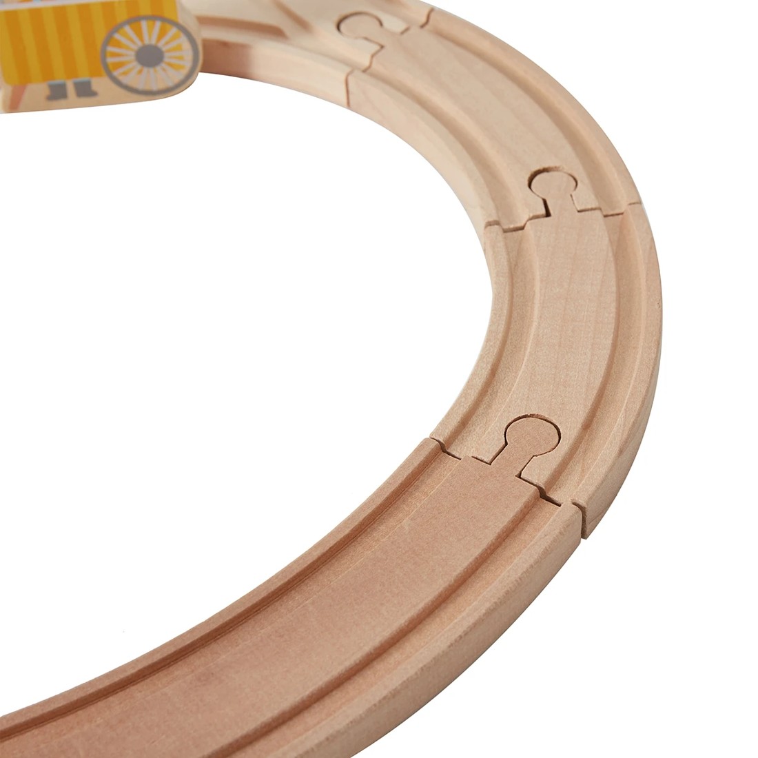 7 55 Piece Wooden Train Zoo Playset, 7 of 10