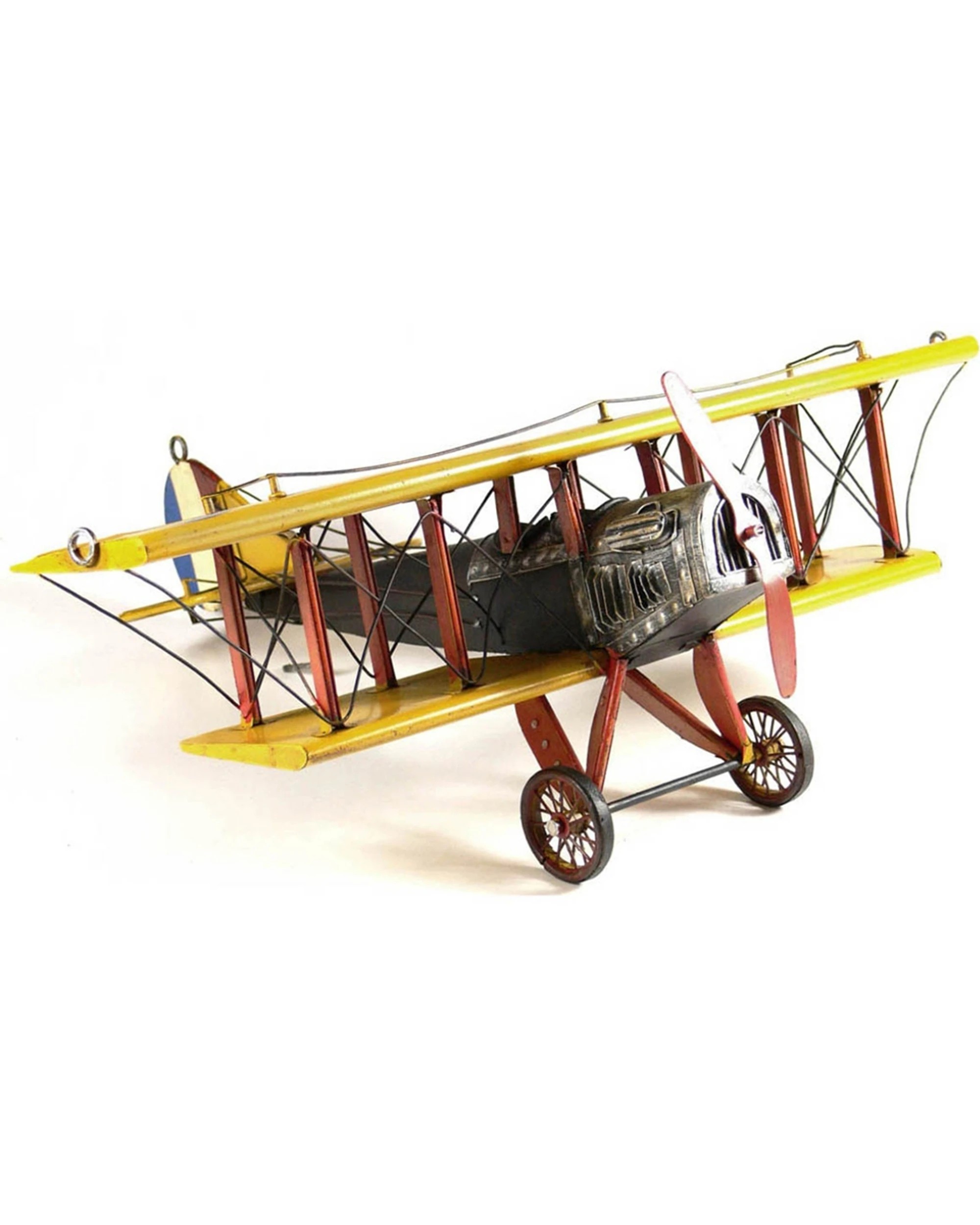 1 Boyle Metal Ornament Home Decor Collectible Curtis Jenny Plane 43x39x14.5cm - Multi, 1 of 7