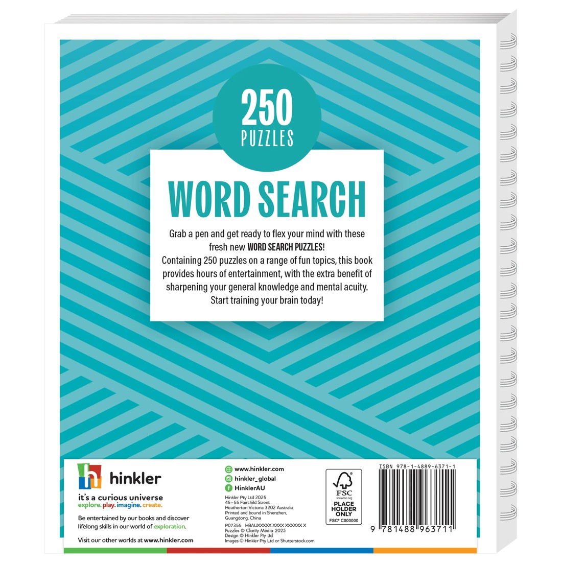 2 250 Puzzles: Word Search - Book, 2 of 5
