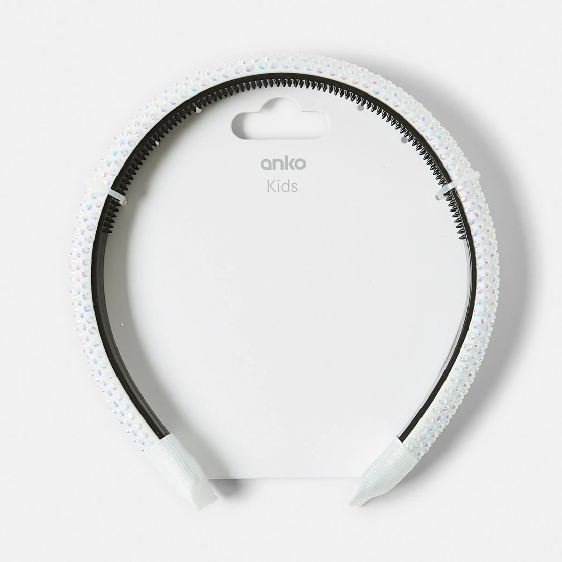 4 Diamante Headband - Cream, 4 of 4