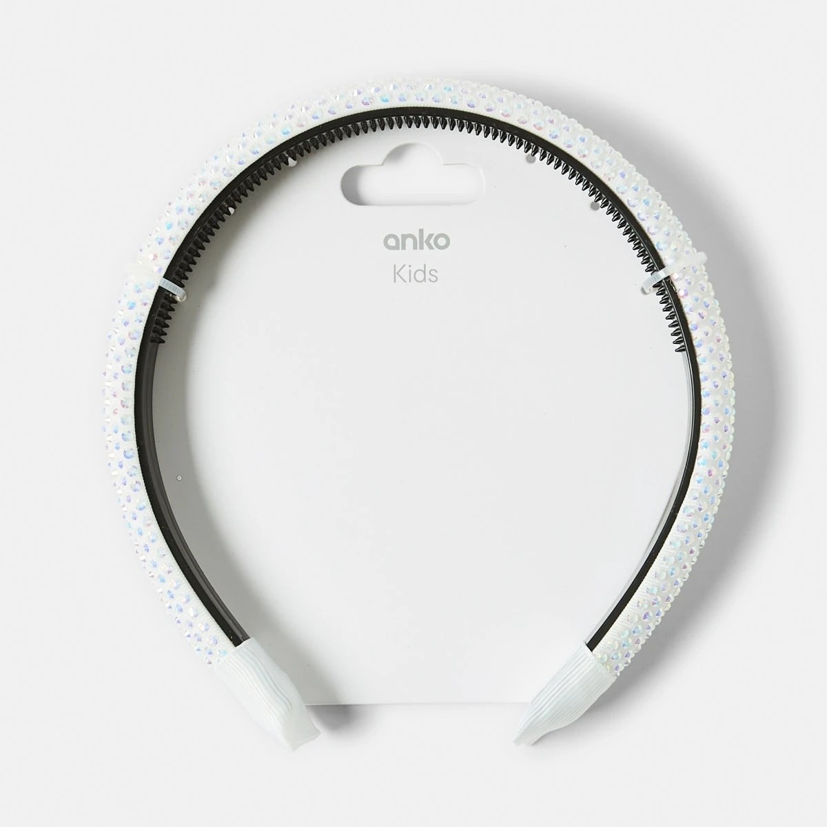 4 Diamante Headband - Cream, 4 of 4