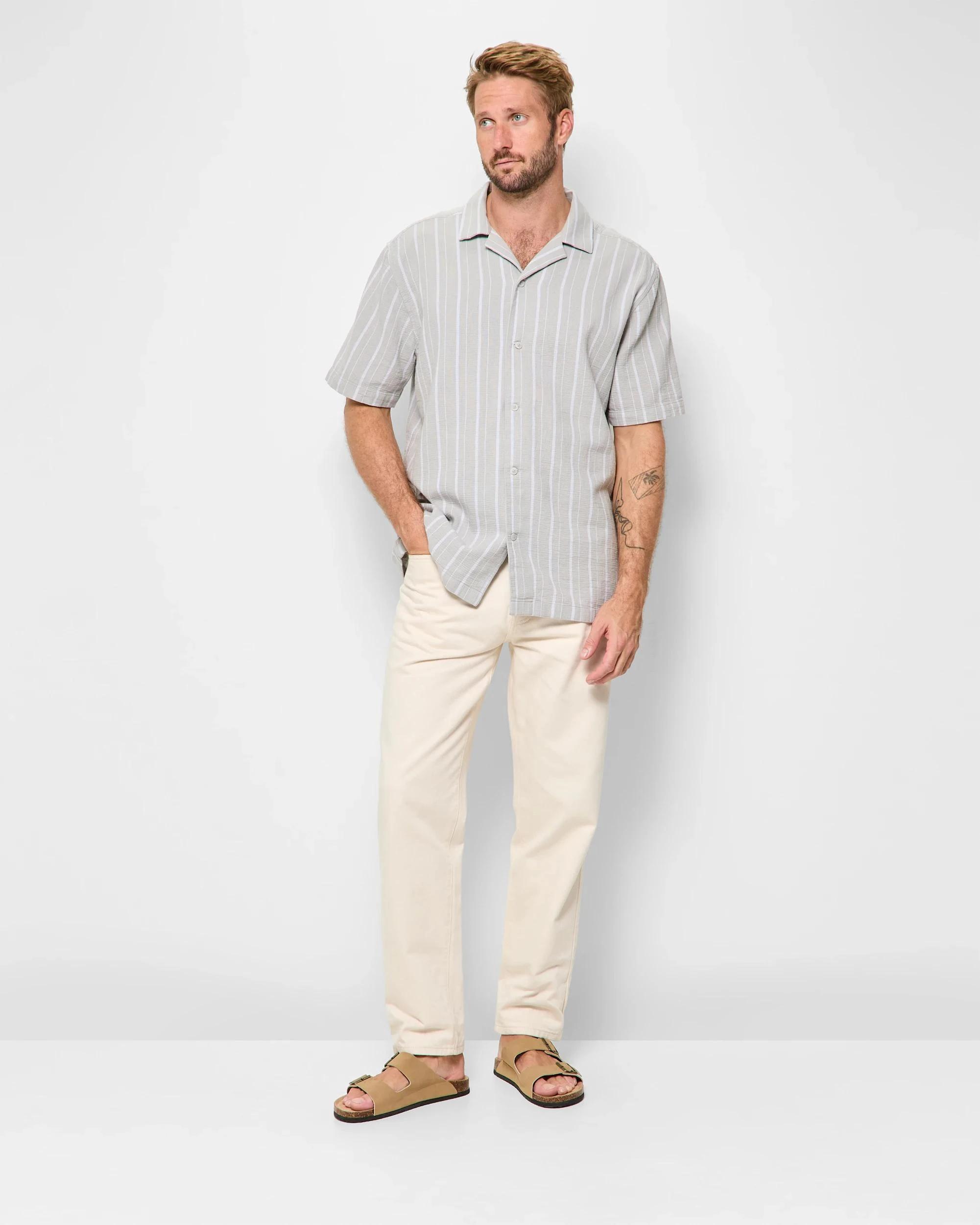 2 Target Australian Cotton Textured Short Sleeve Shirt ALLOY, 2 of 5