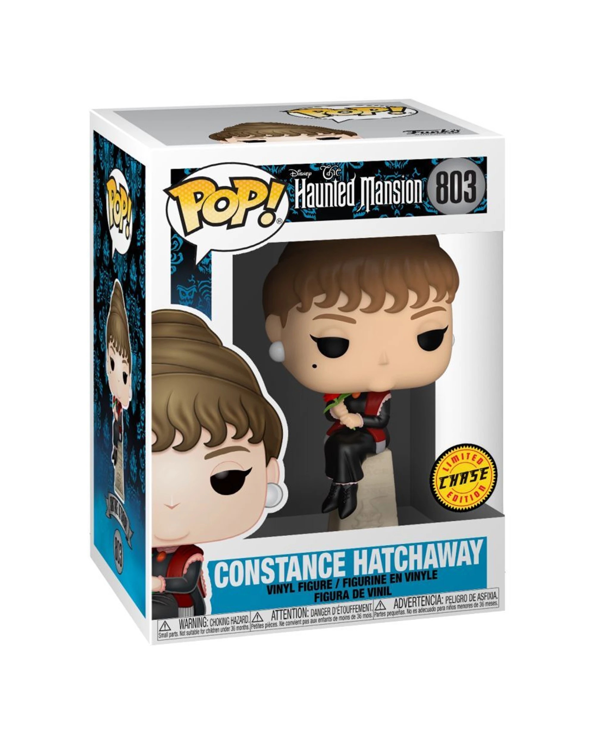 3 Pop Vinyl Figurine Haunted Mansion - Constance Hatchway - With Chase RS - Multi, 3 of 4
