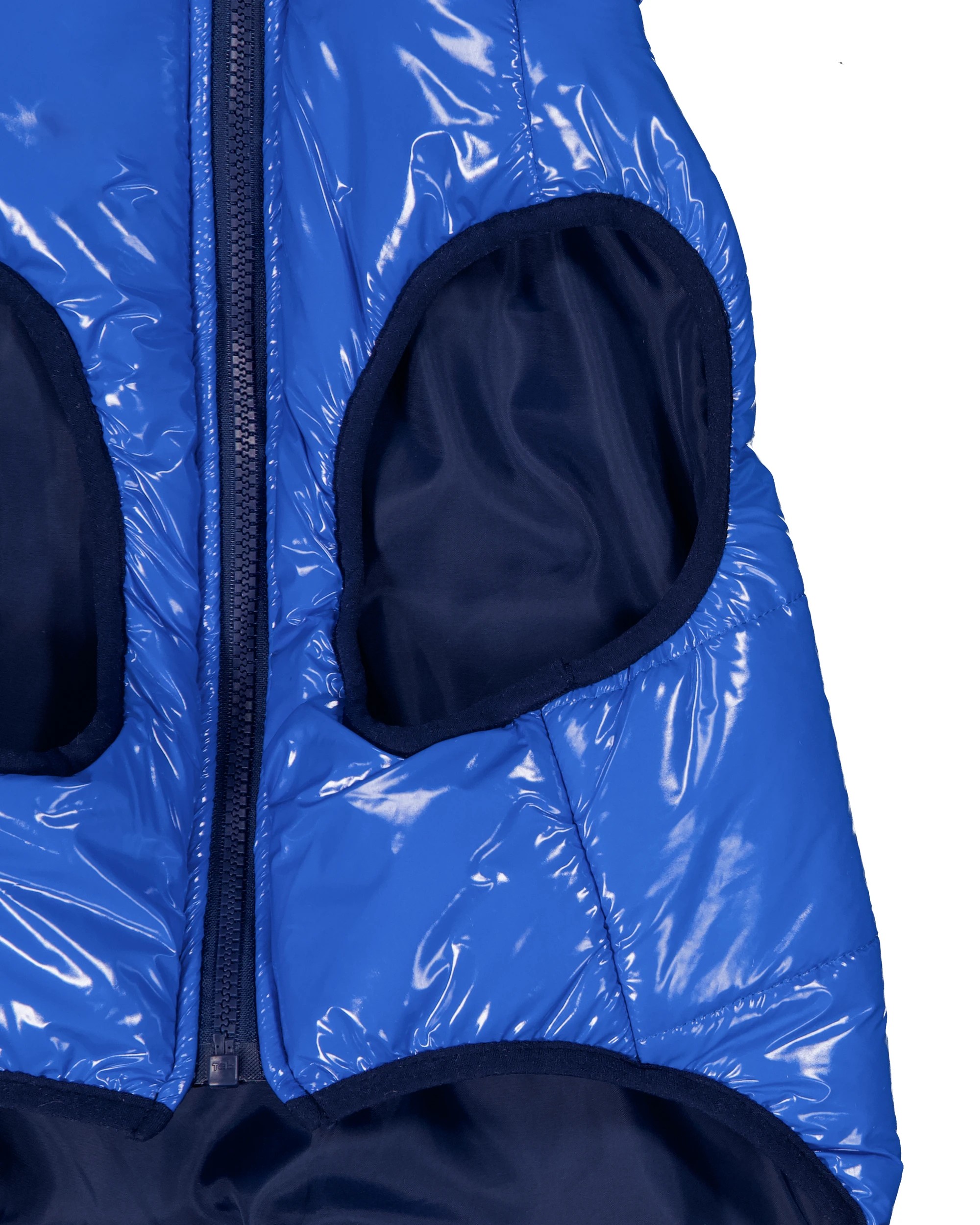 7 Pet Shine Puffer - Large, Blue and Navy, 7 of 10