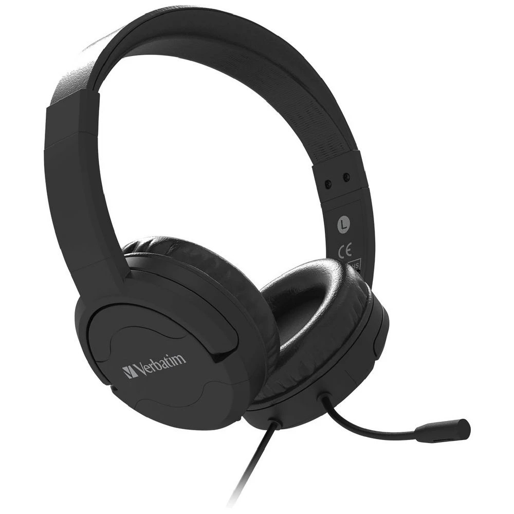 1 Verbatim Active Noise Cancellation Multimedia Headset, 1 of 1