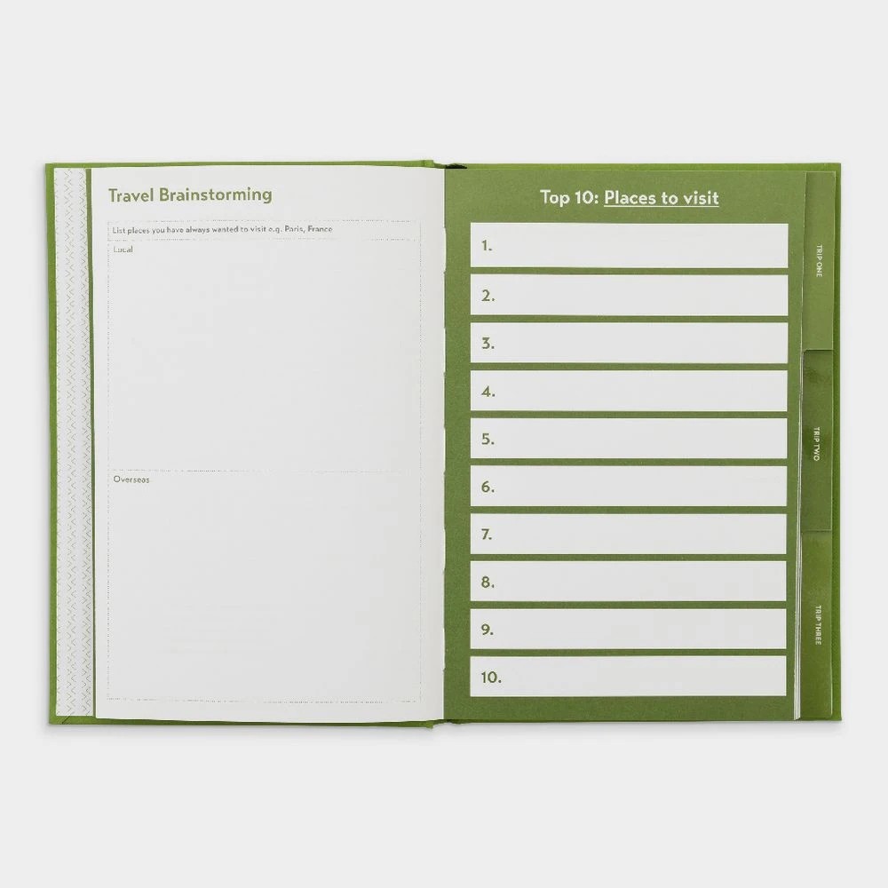 6 Otto A5 Undated Travel Planner, 6 of 10