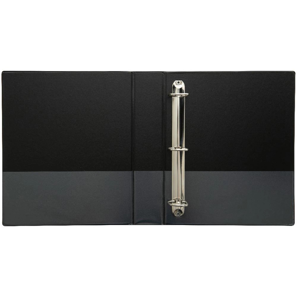 4 J.Burrows Insert Binder A4 3 D-Ring 38mm Black, 4 of 6