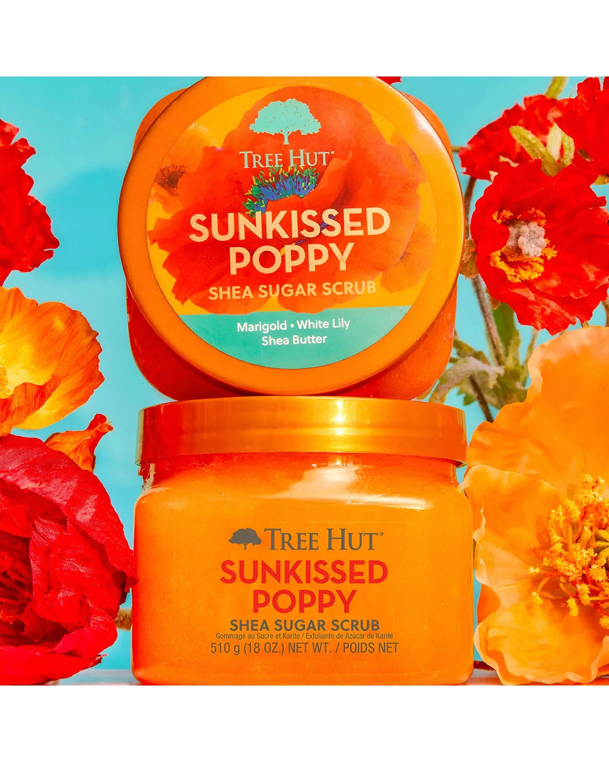 2 Tree Hut Sunkissed Poppy Shea Sugar Body Scrub 510g, 2 of 2