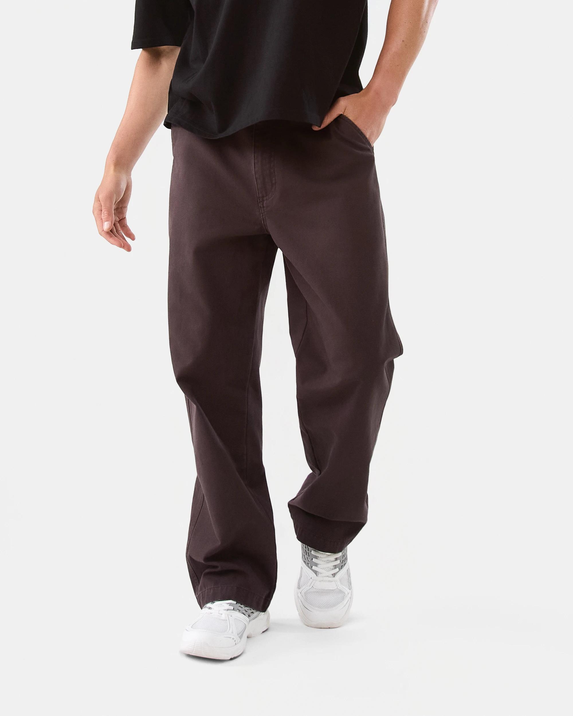 1 Baggy Chino Pants Brn Mulch, 1 of 6