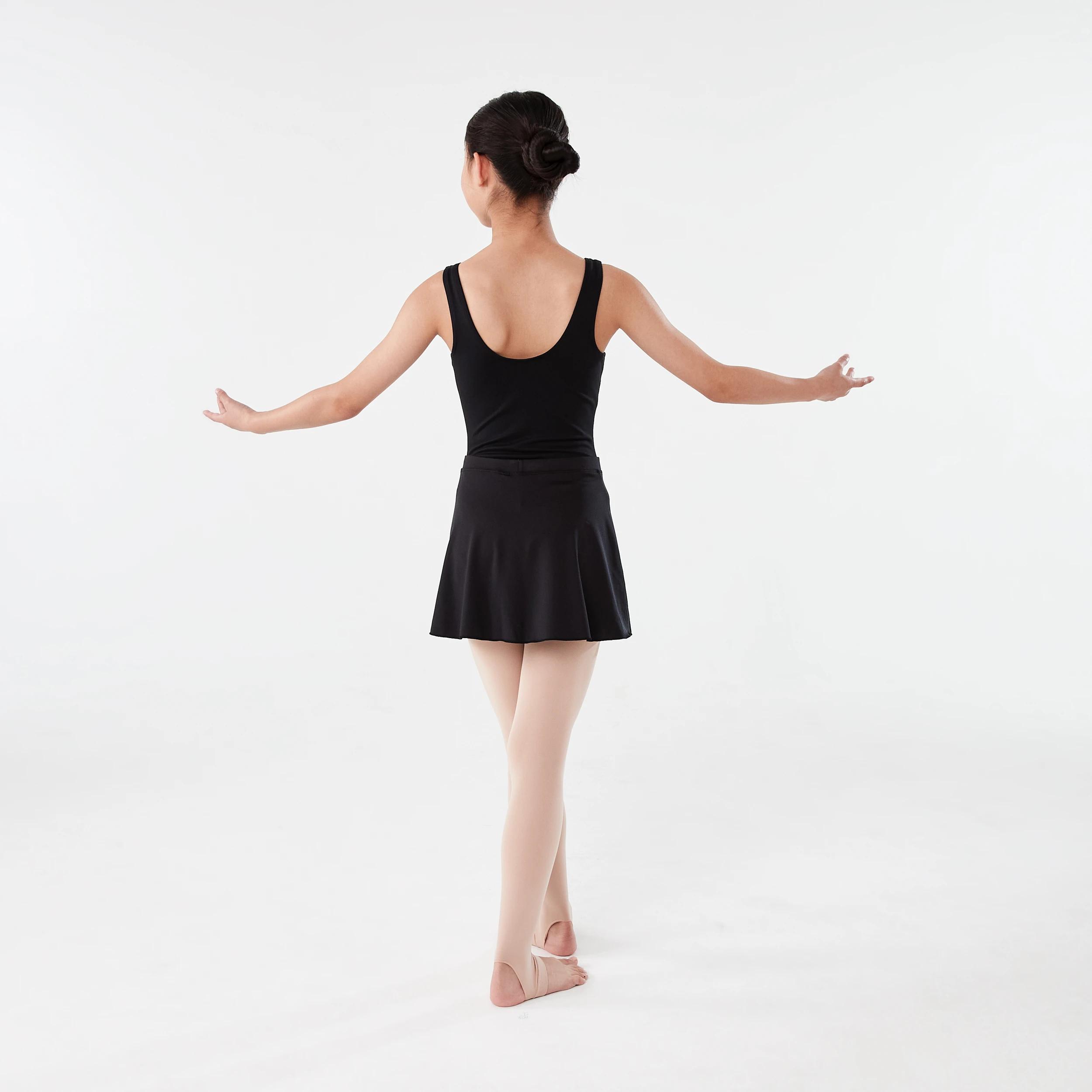 7 Dance Knit Wrap Skirt BLACK, 7 of 10