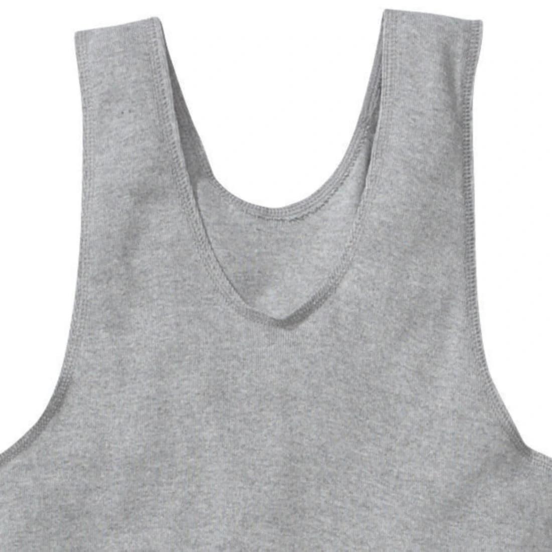 3 Bonds Chesty Singlets GREY MARLE, 3 of 3