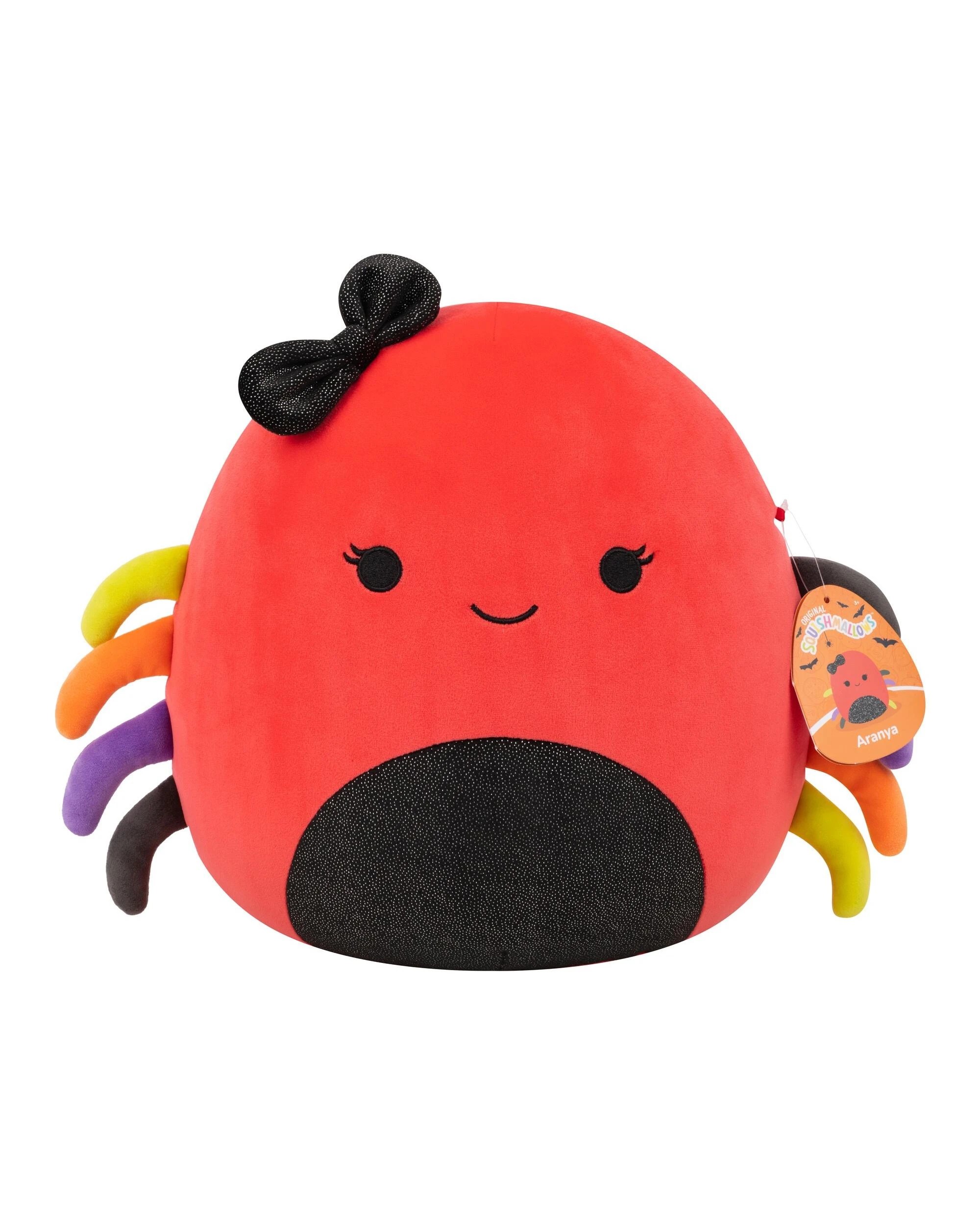1 Squishmallows Halloween Aranya the Spider 12 inch Plush - Red, 1 of 5