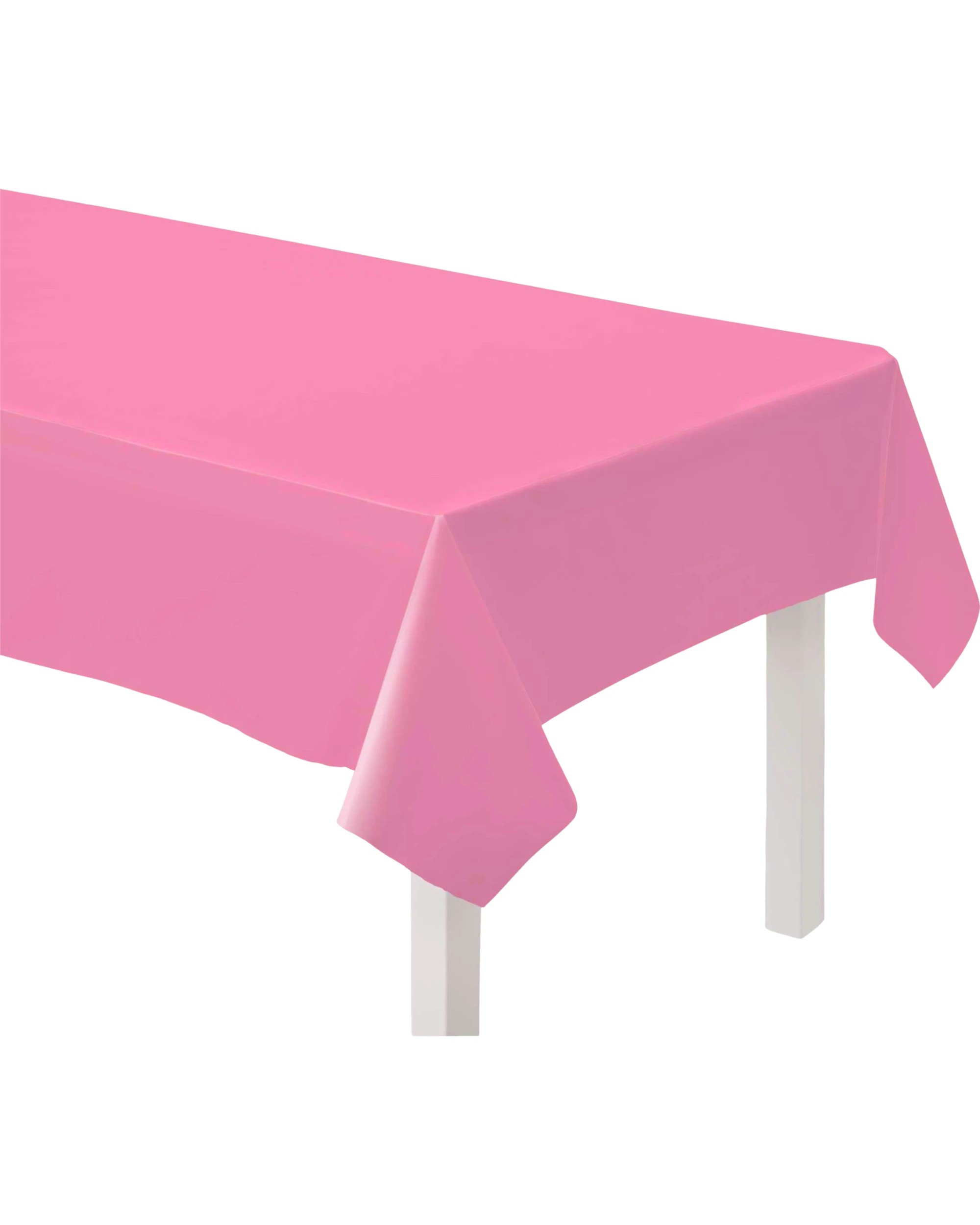 2 Amscan Inc. Bright Rectangle Paper Tablecloth - Pink, 2 of 4
