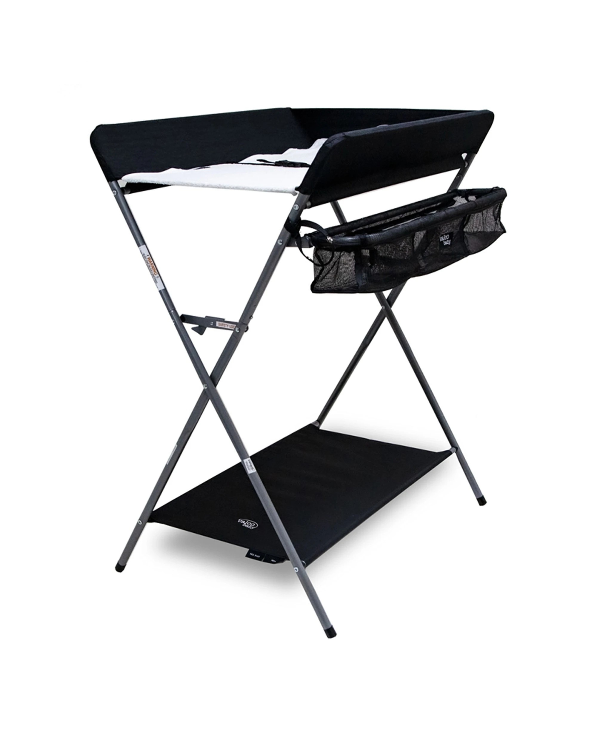 1 Valcobaby Pax Change Table Compact Space-Saving Foldable Easily Wipeable - Black, 1 of 8