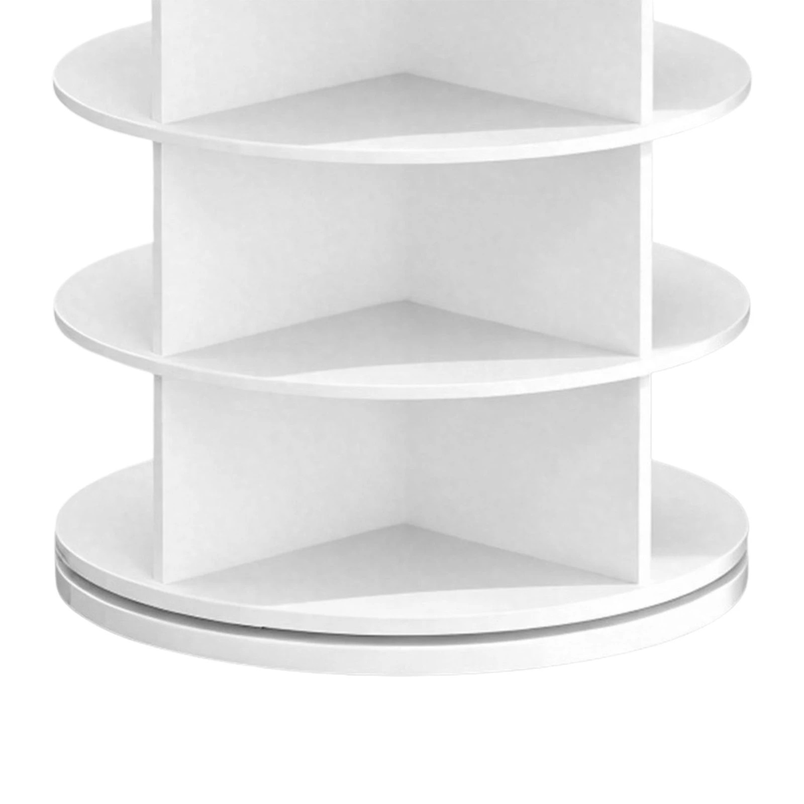 4 Ausway 28 Pairs Shoe Rack Storage Shelves Organiser - White, 4 of 4
