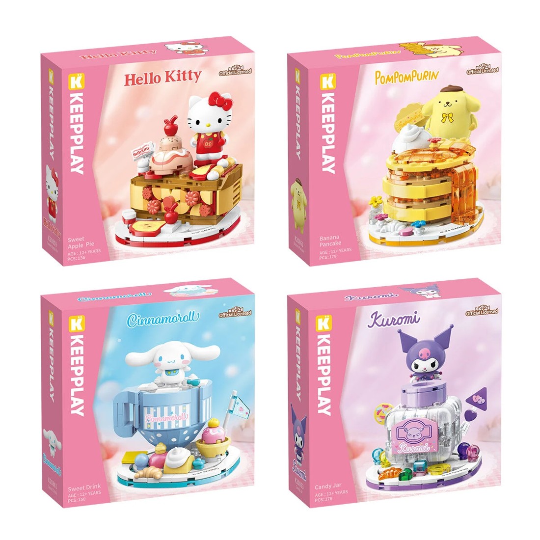1 Keepplay Hello Kitty Sanrio Characters Food Party Series Playset - Assorted, 1 of 7