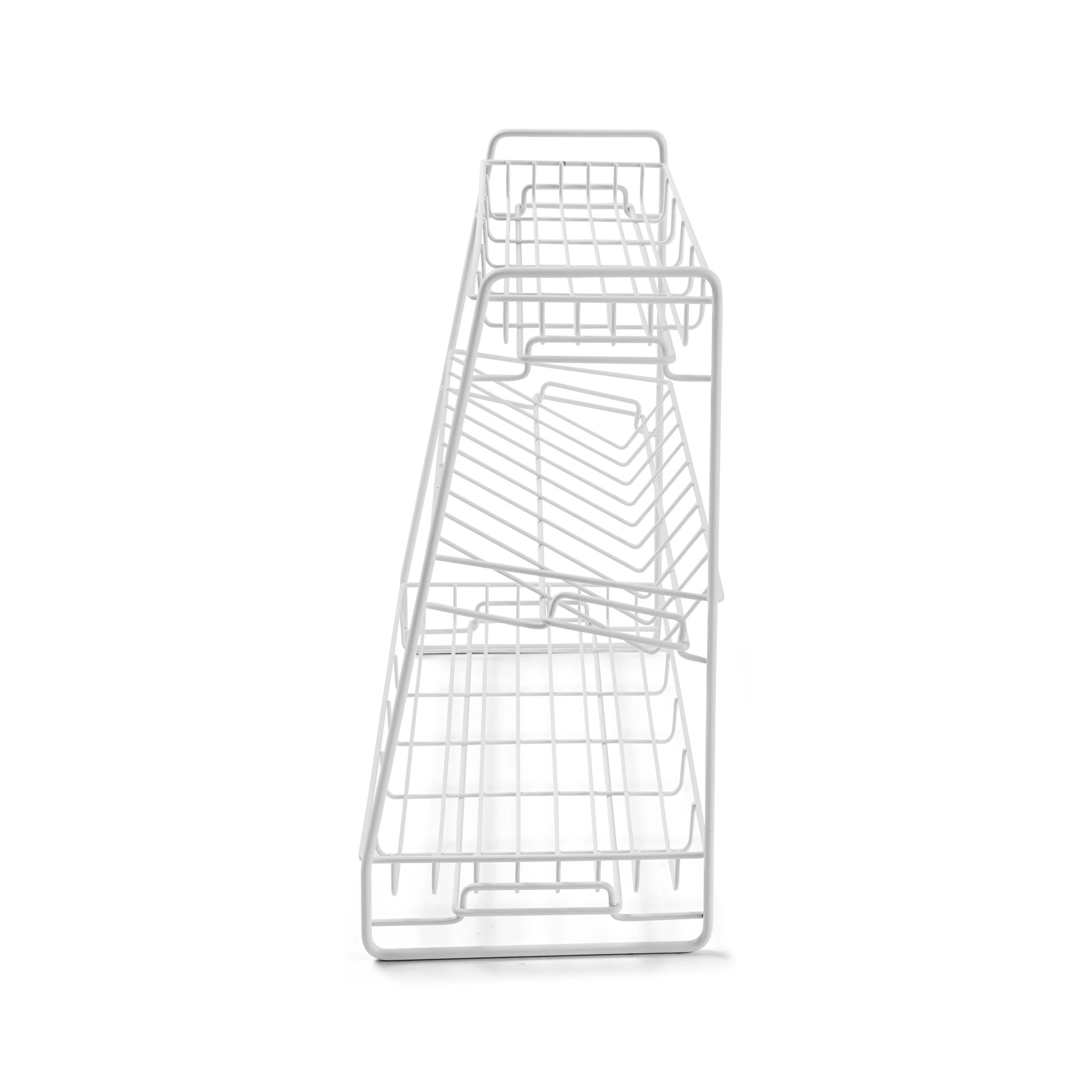 5 White Wire Angled Shelf, 5 of 9